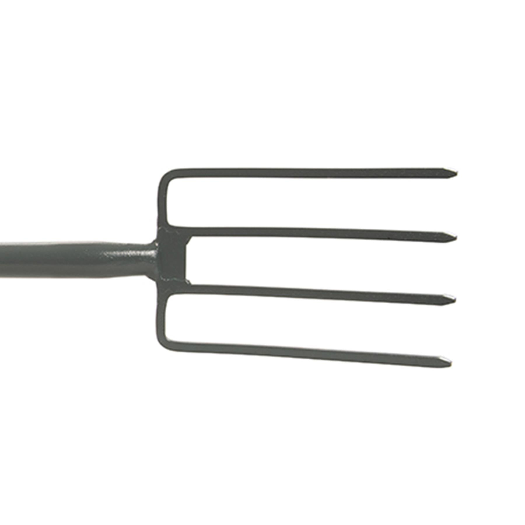 Digging Fork 990mm Gardening Head L X W: 280 X 190mm Hammered Paint Finish