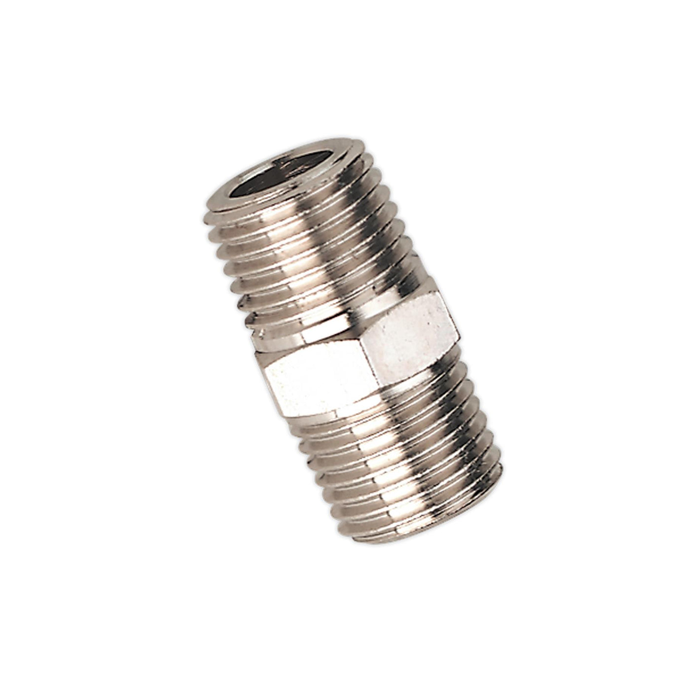 Sealey Double Male Union 1/4"BSPT to 1/4"BSPT