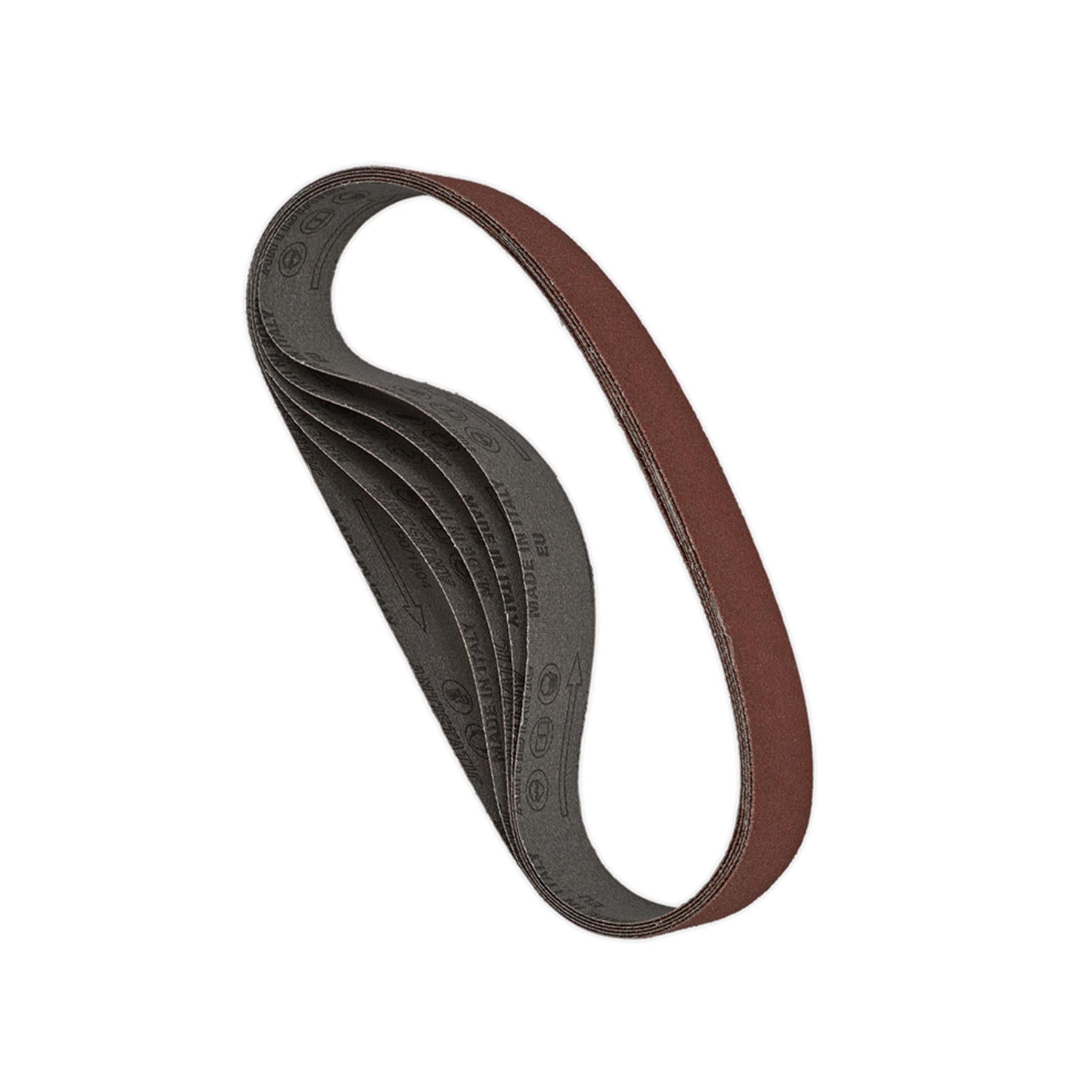 Sealey Sanding Belt 30 x 540mm 80Grit Pack of 5