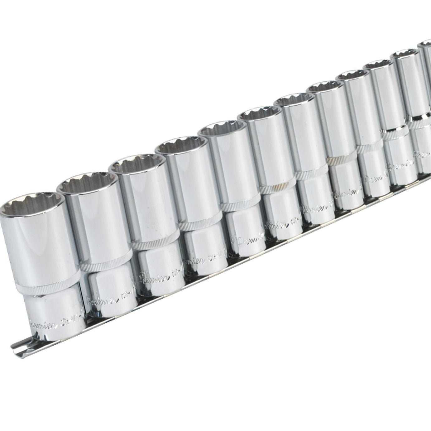 Sealey Socket Set 13pc 1/2"Sq Drive 12pt Deep WallDrive Imperial