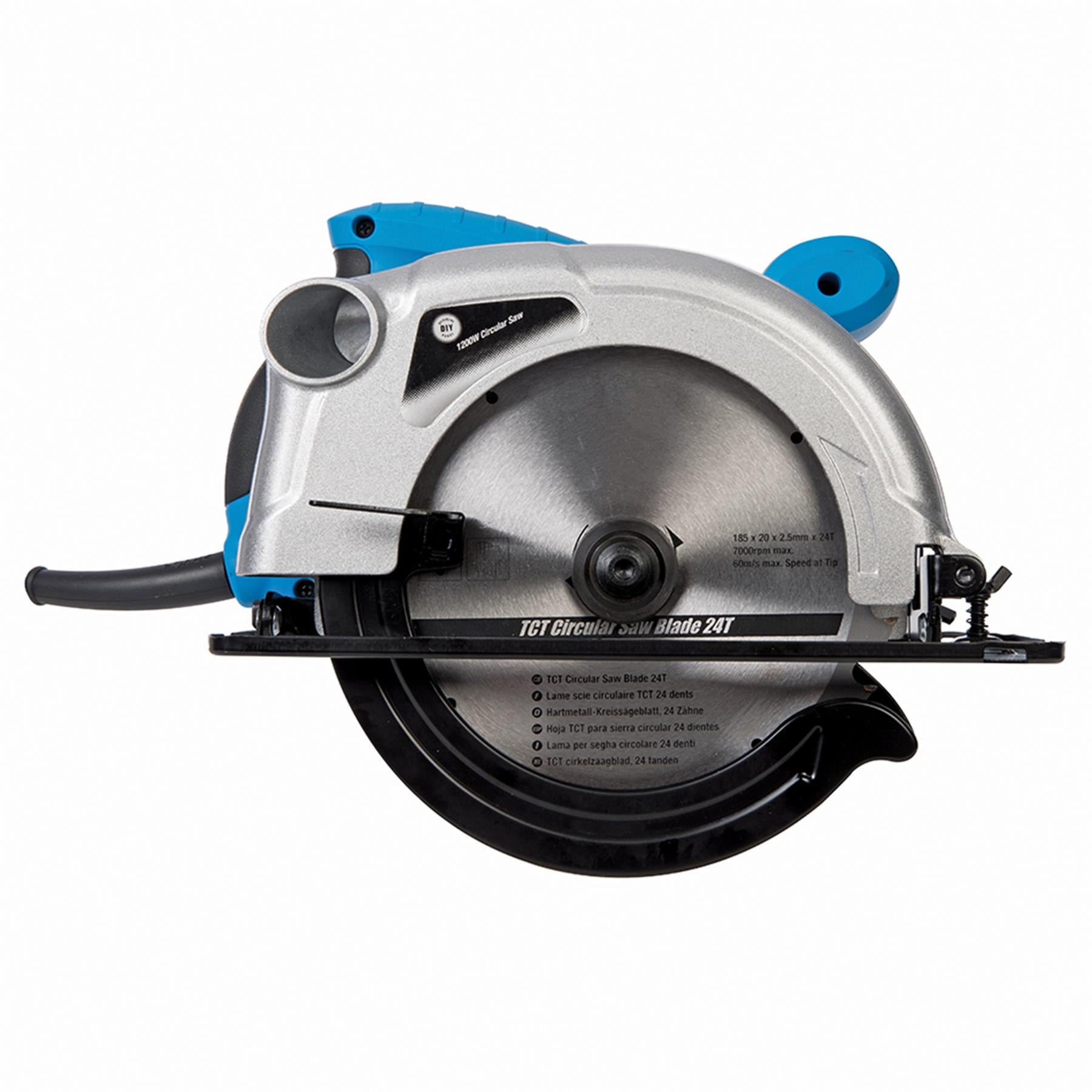 Heavy Duty 240V DIY 1200W Circular Saw 185mm Woodwork Construction Power Tool