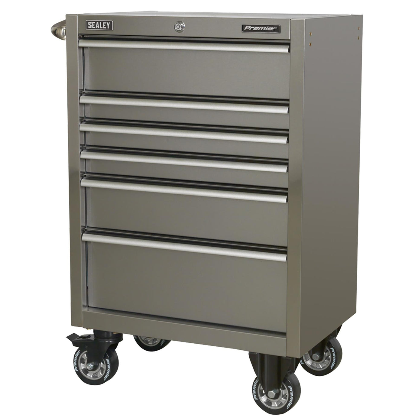 Sealey Rollcab 6 Drawer 675mm Stainless Steel Heavy-Duty