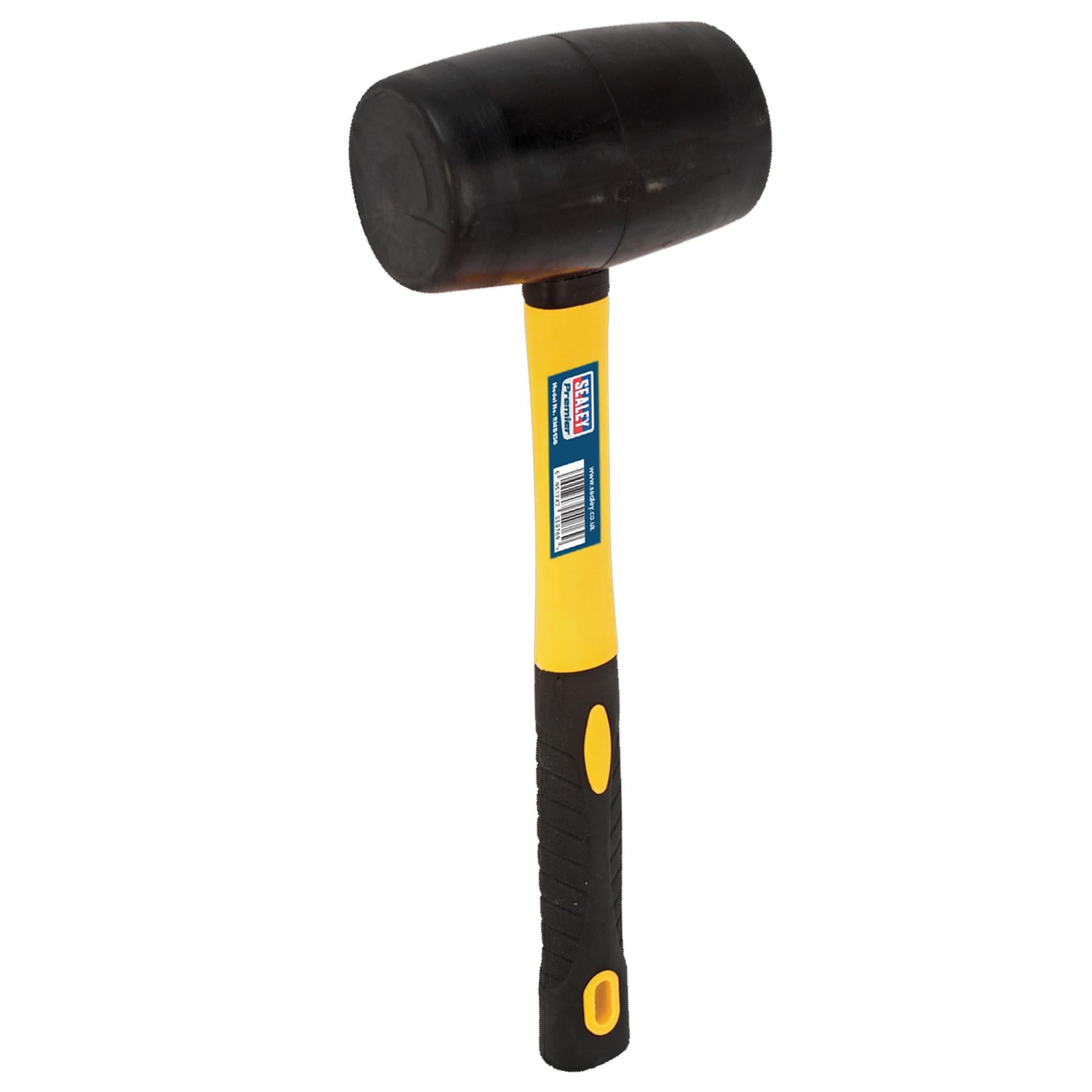 Sealey Rubber Mallet 1.5lb with Fibreglass Shaft