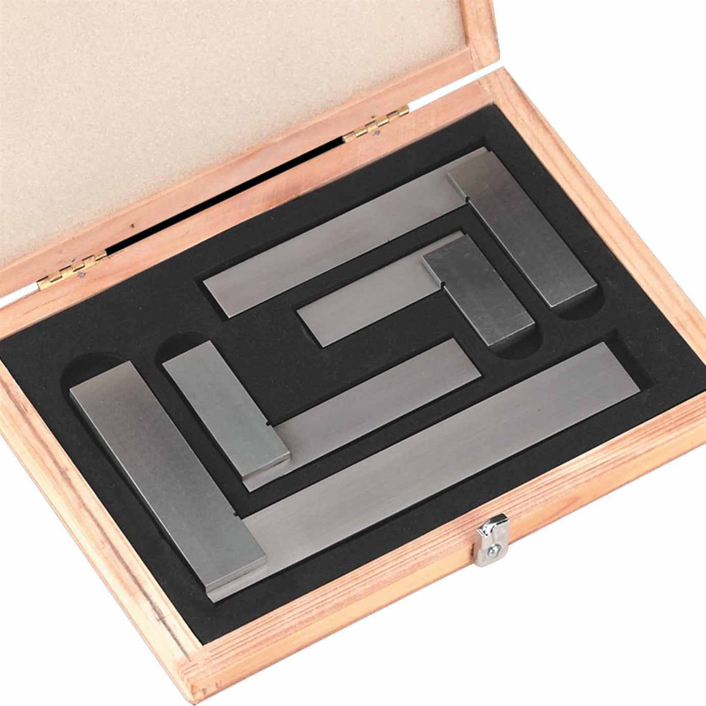 Sealey Precision Steel Square Set 4pc Solid Steel