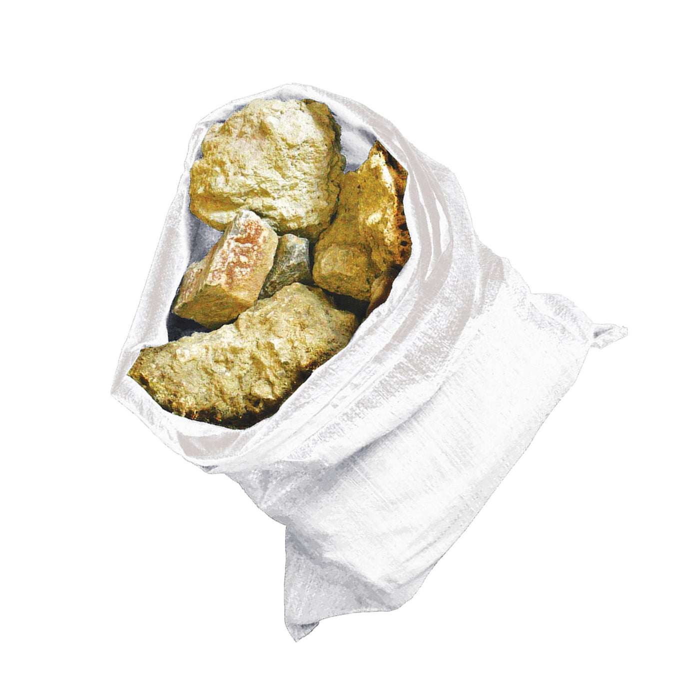10PK Heavy Duty Rubble Sacks - 560 X 660mm Heavy Duty 70Gsm Woven Material