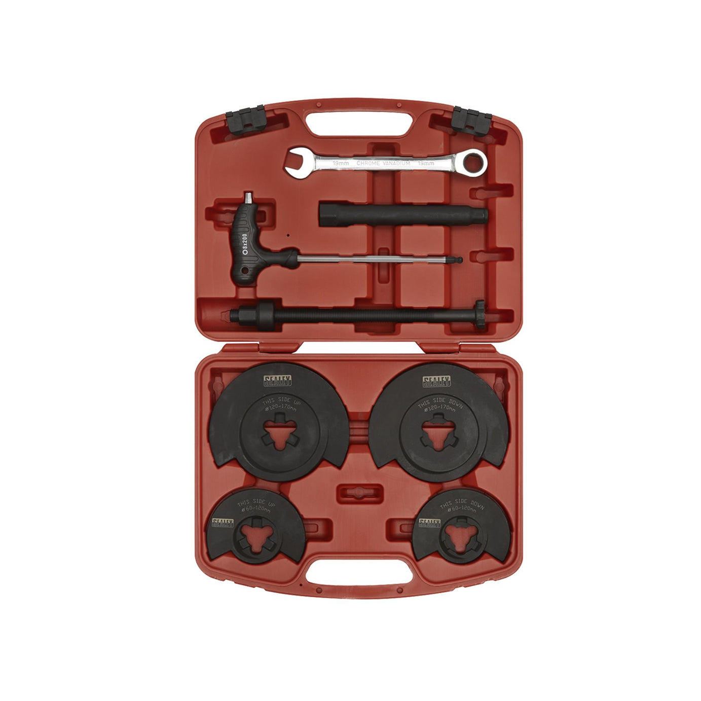 Sealey Coil Spring Compressor - Wishbone Suspension 1000kg