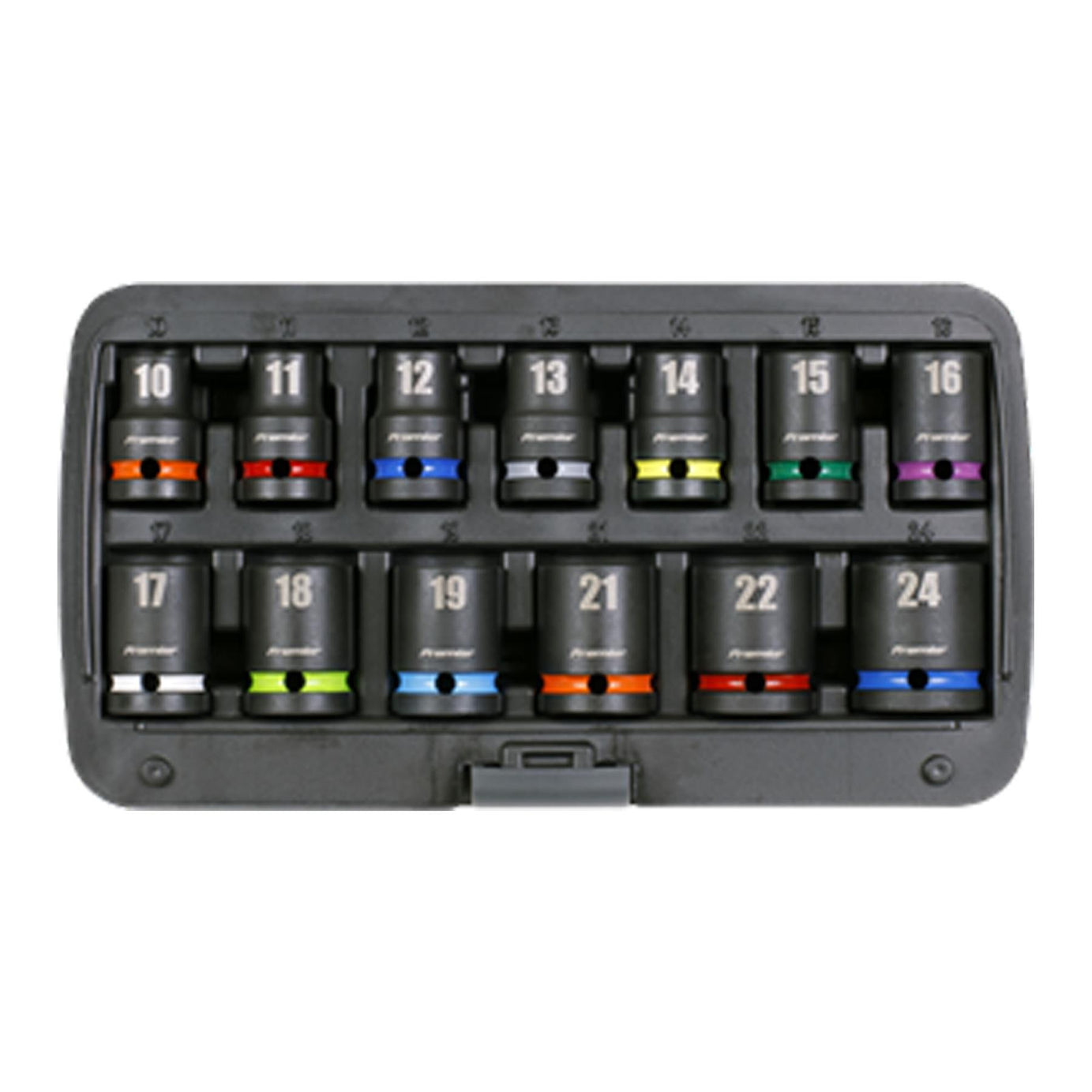 Sealey Impact Socket Set 13pc 1/2"Sq Drive Metric
