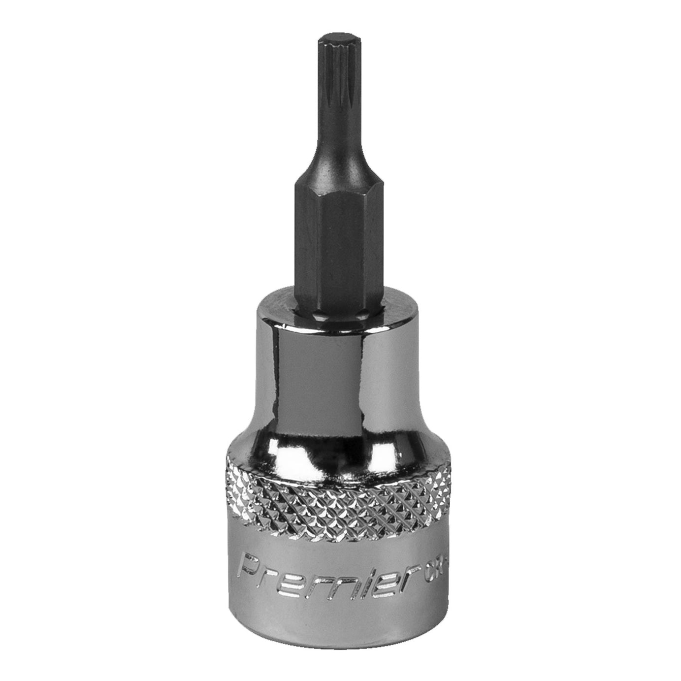 Sealey Spline Socket Bit M3 3/8"Sq Drive Chrome Vanadium steel