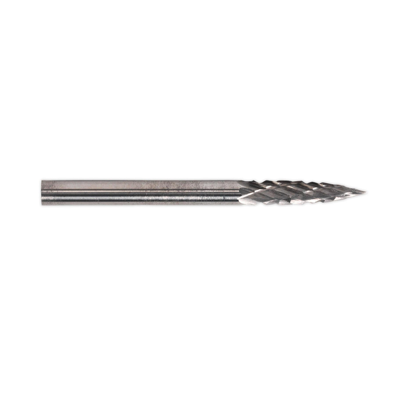 Sealey Micro Carbide Burr Pointed Tree 3mm Pack of 3