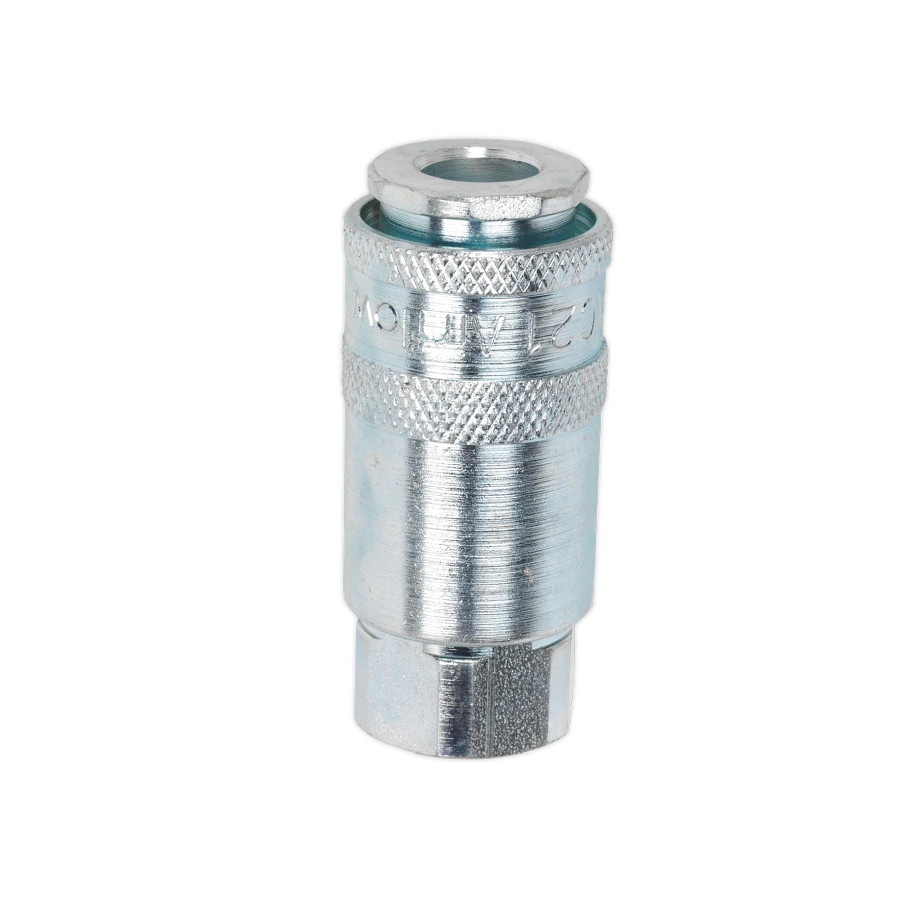 Sealey Coupling Body Female 1/4"BSP Pack of 5 Air Line Couplings & Fittings Tools