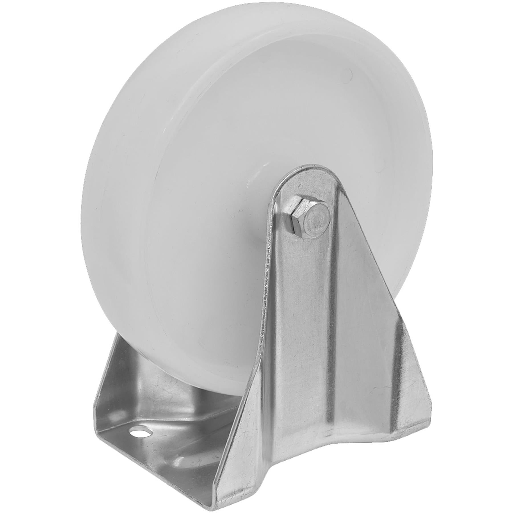 Sealey Heavy-Duty Nylon Castor Wheel Fixed Plate 125mm
