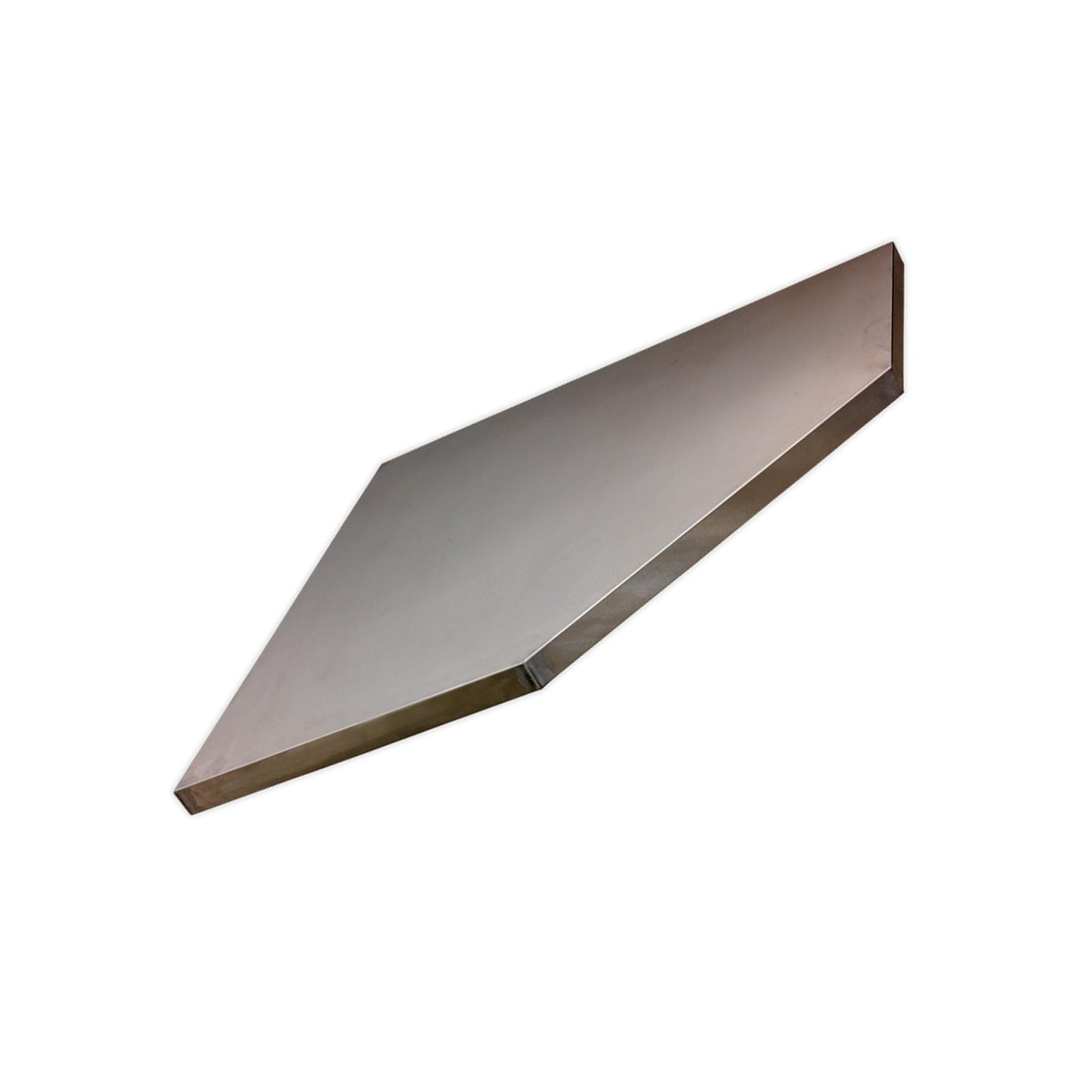 Sealey Stainless Steel Worktop for Modular Corner Cabinet 865mm