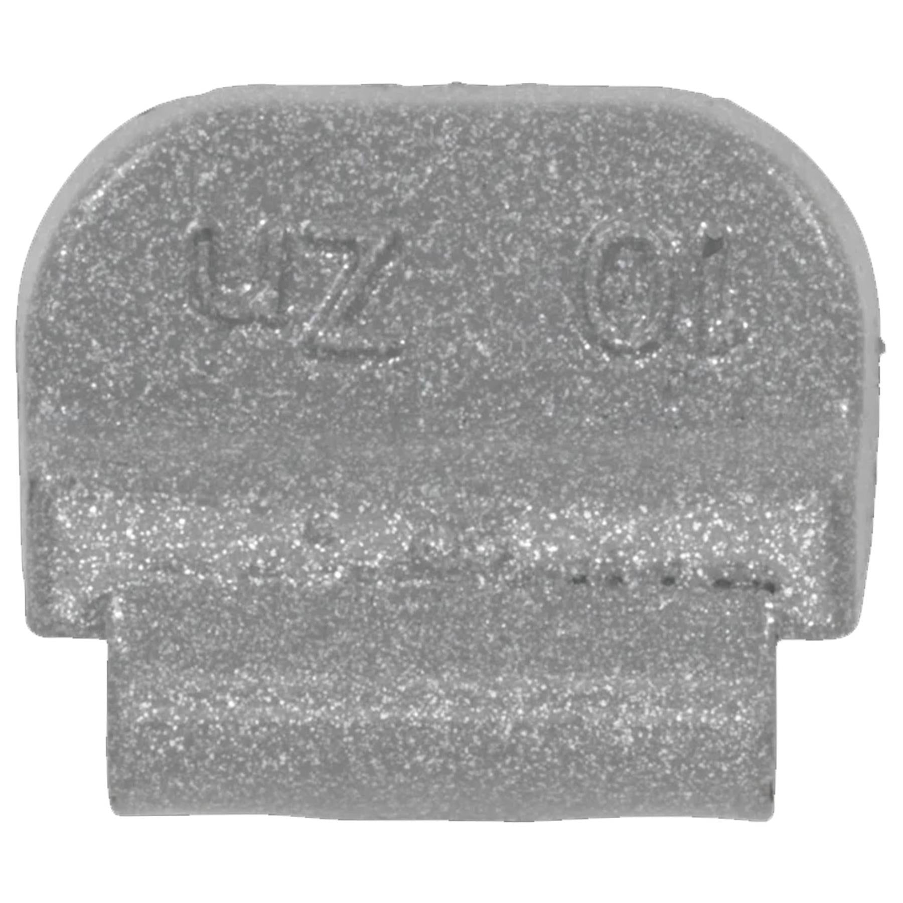 WWSH10 Wheel Weight 10g Hammer-On Zinc for Steel Wheels Pack of 100 Sealey