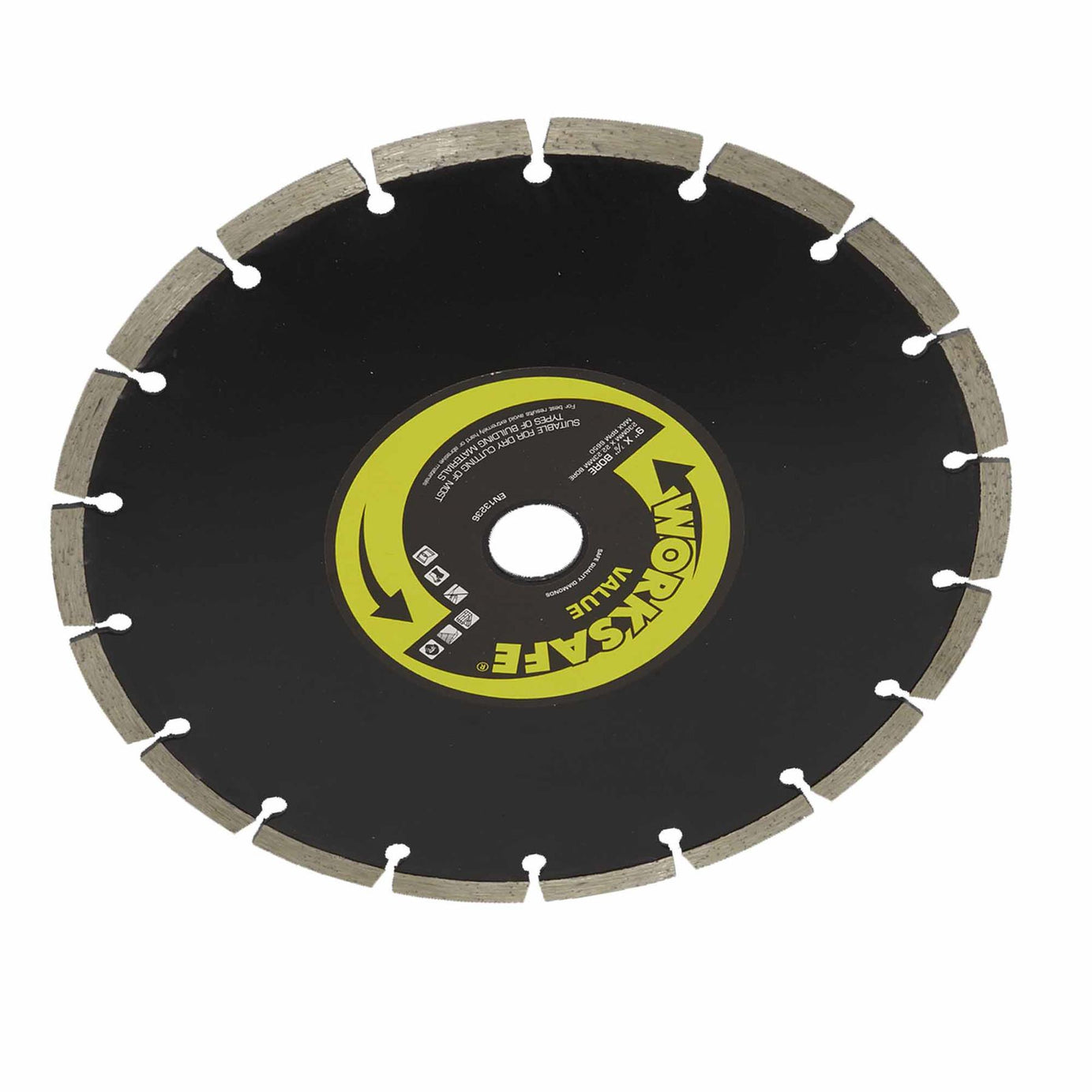 Sealey Value Diamond Blade 230 x 22mm Dry-Cutting - WDV230