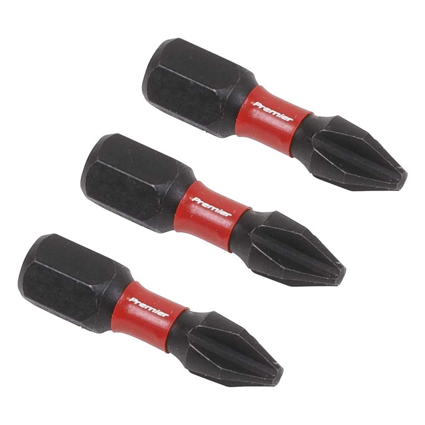 Phillips #2 Impact Power Tool Bits 25mm - 3pc