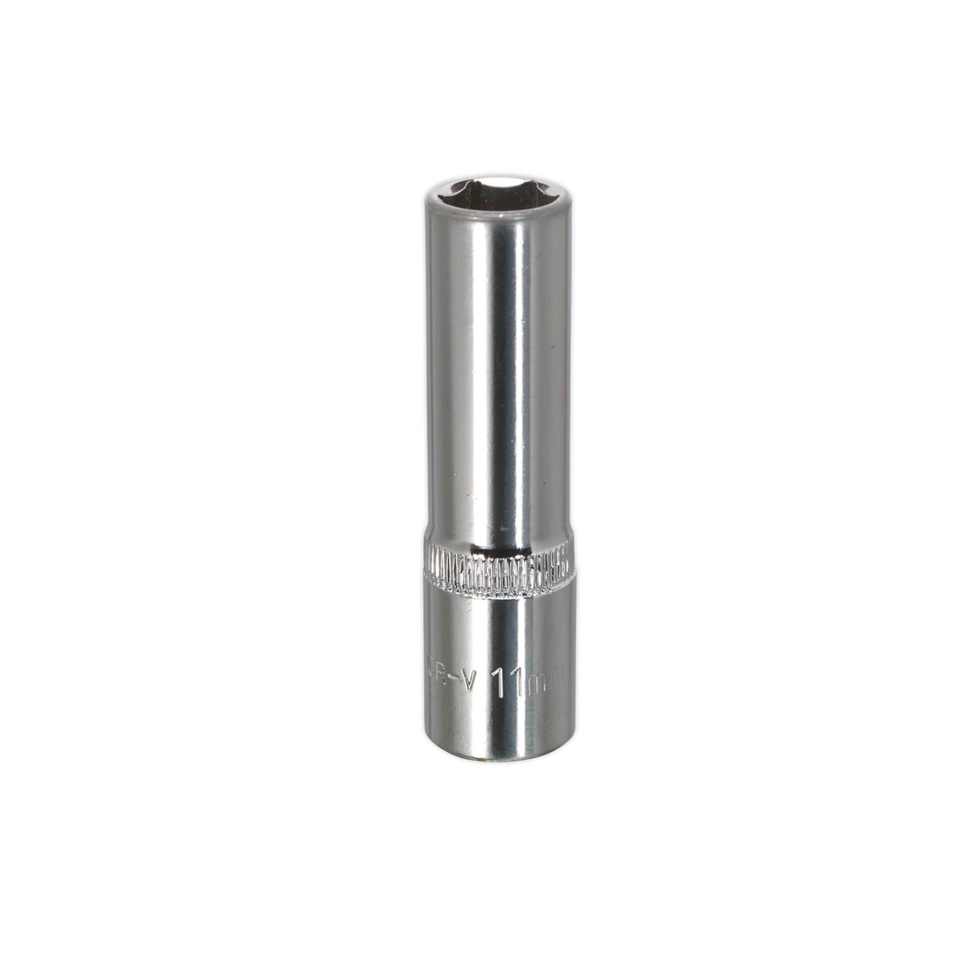 Sealey WallDrive Socket 11mm Deep 3/8"Sq Drive Fully Polished