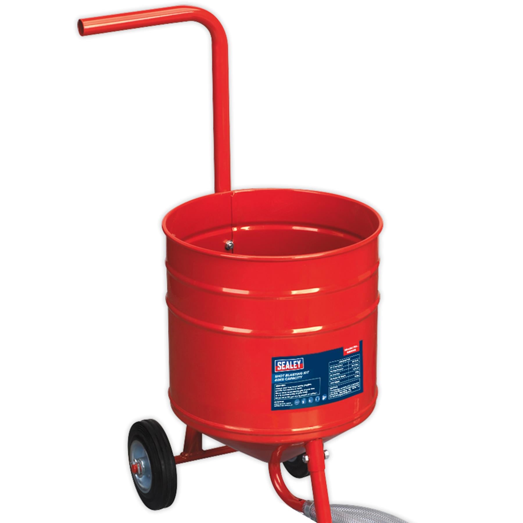 Sealey Shot Blasting Kit 22.6kg Capacity Garage Workshop DIY