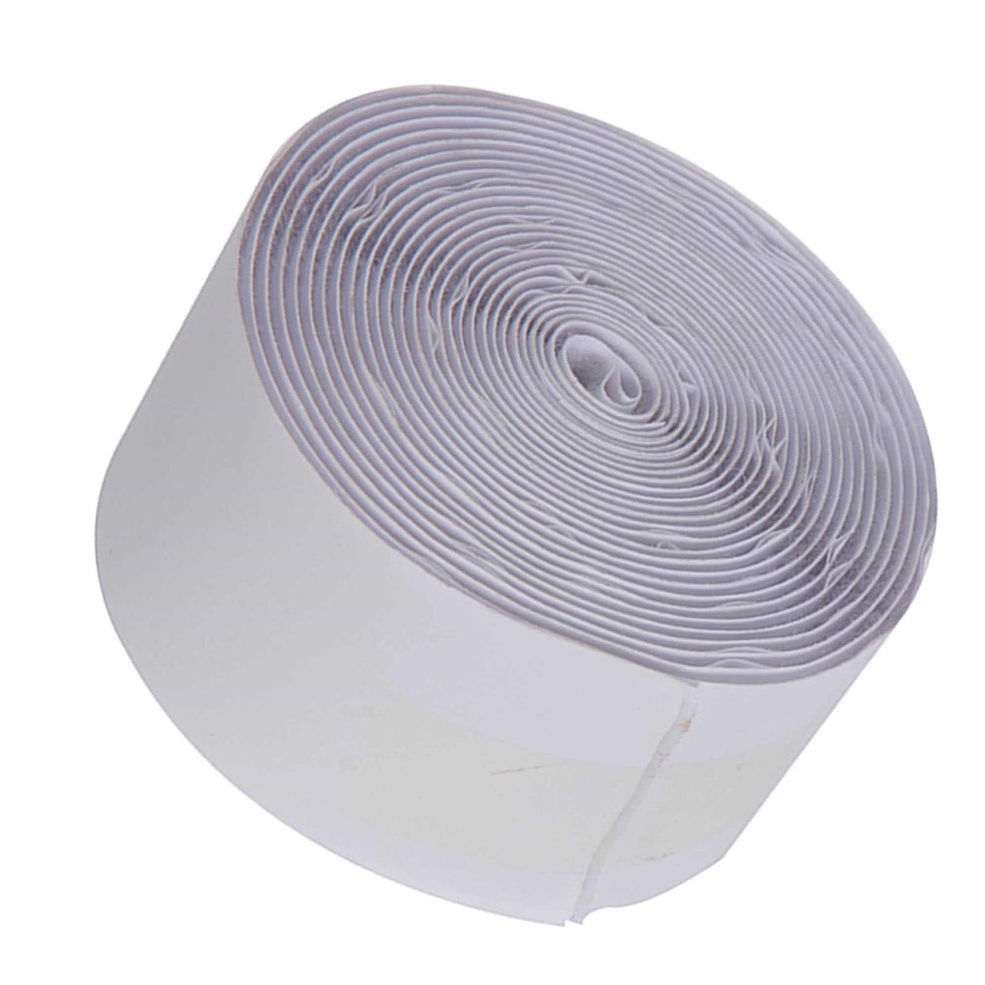 50mm x 5m White Self Adhesive Tape Hook and Loop Sticky Backed Fastener