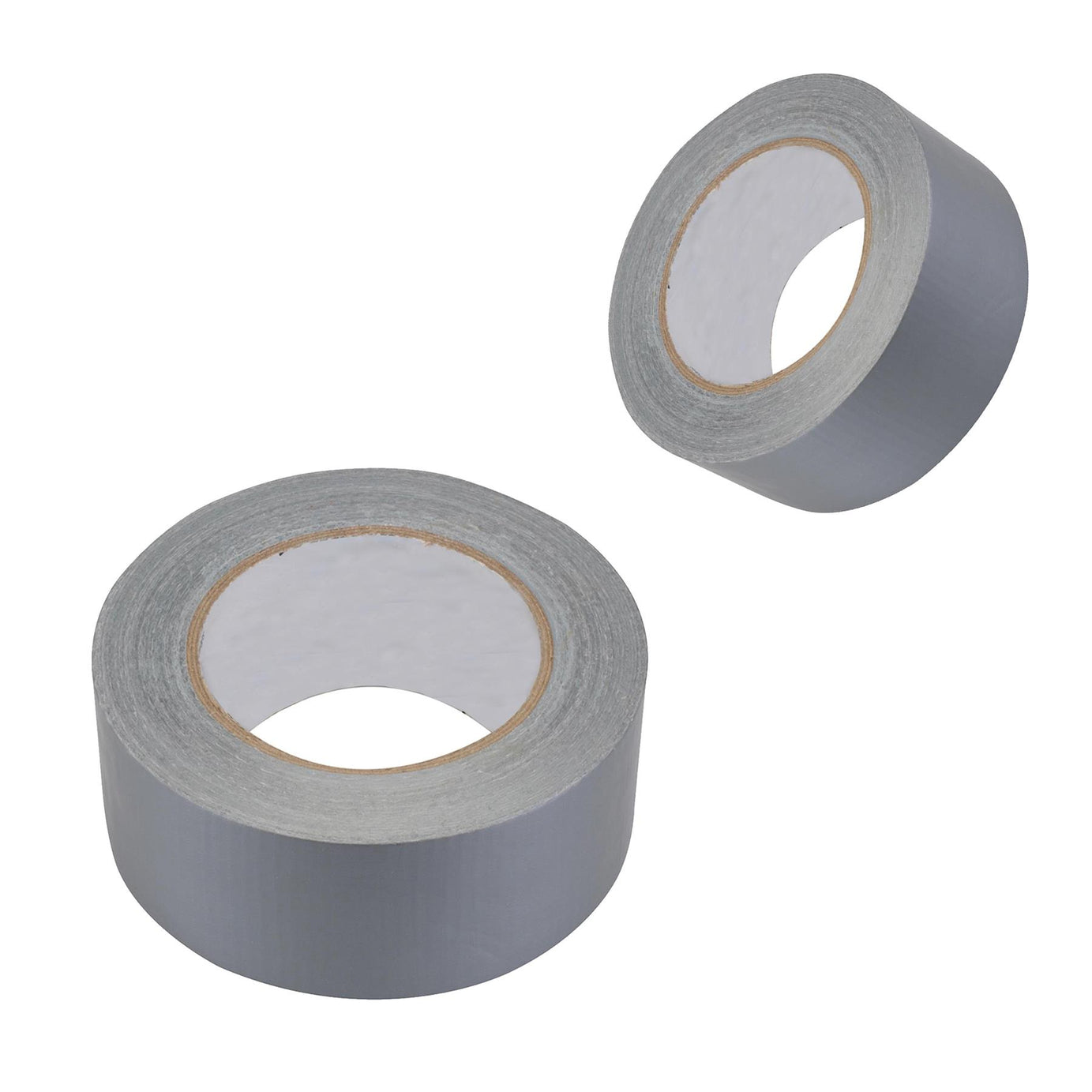 Duct Tape - 50mm X 50M Silver Polyethylene-Coated With Hot-Melt Glue Adhesive