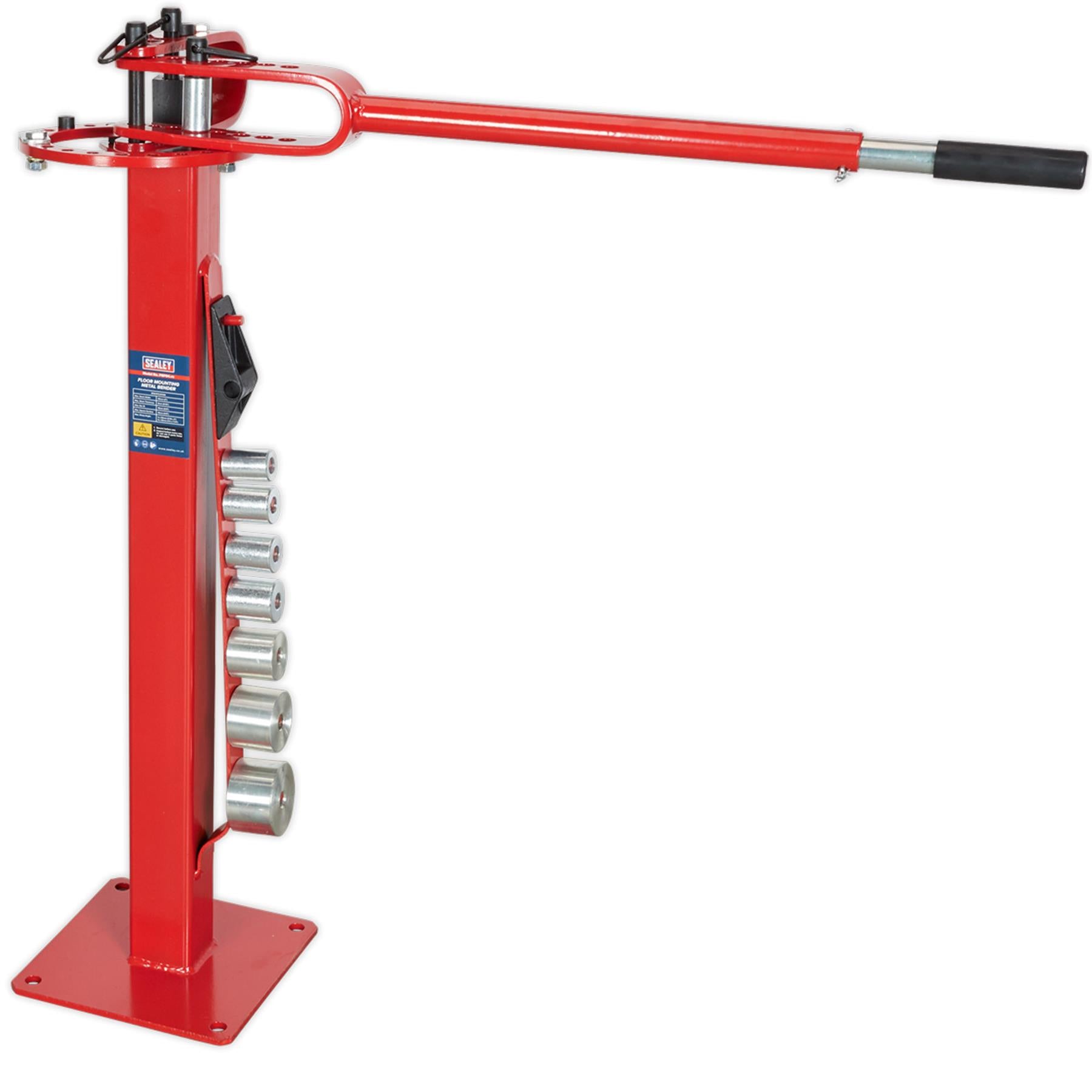 Sealey Metal Bender Floor Mounting Orange PBF04