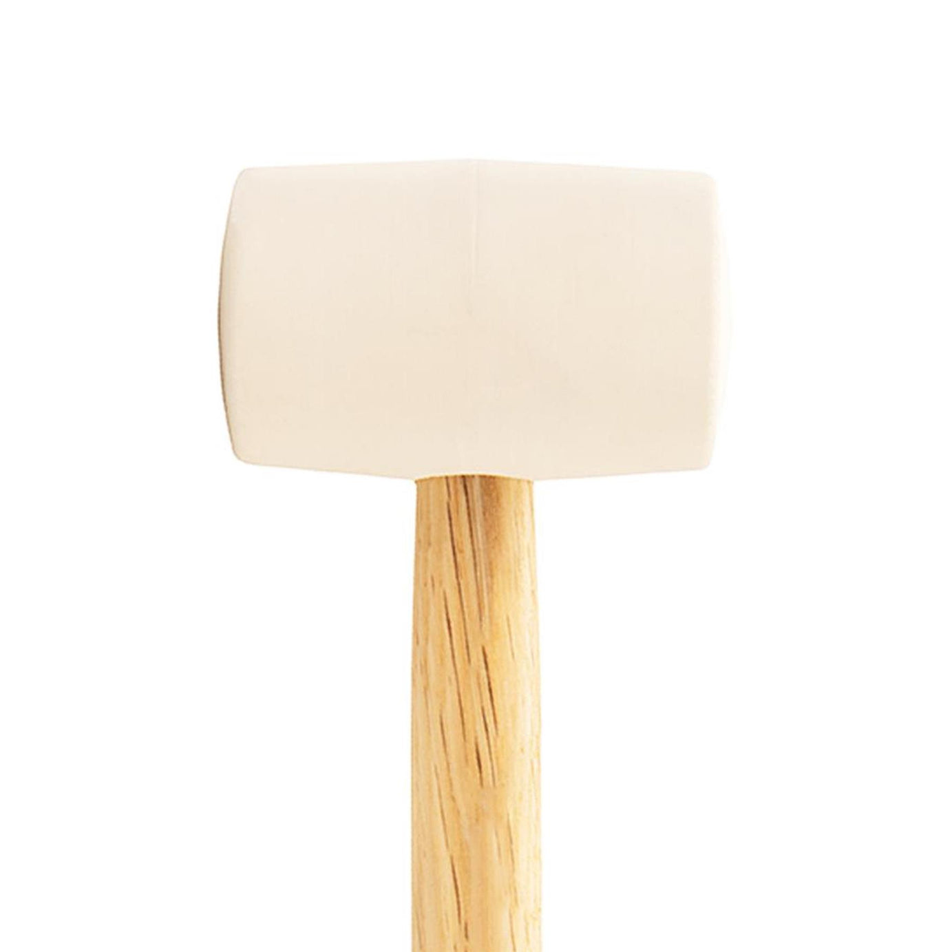 White Rubber Mallet - 16Oz (454G) Camping Building Marqee Tent Pegs Mallet DIY