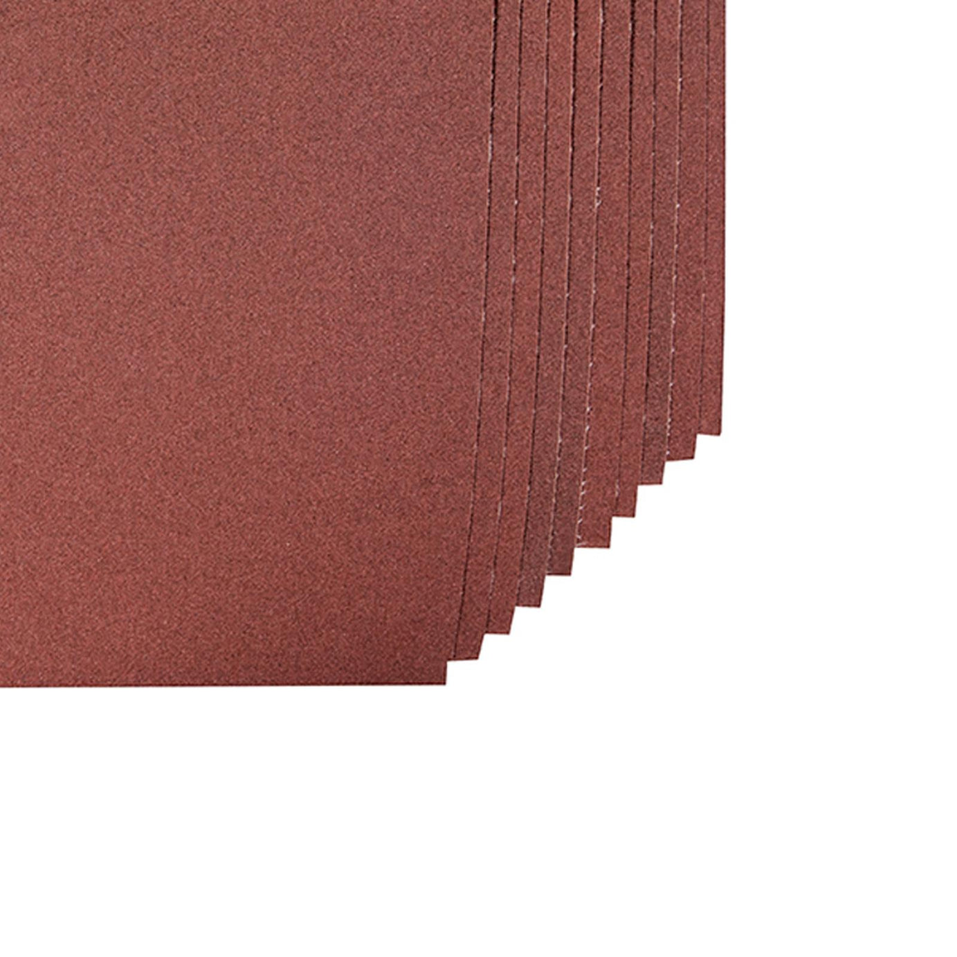 Emery Cloth Hand Sanding Sheets 10Pk Grit 180 Quality For Metal & Rust Removal