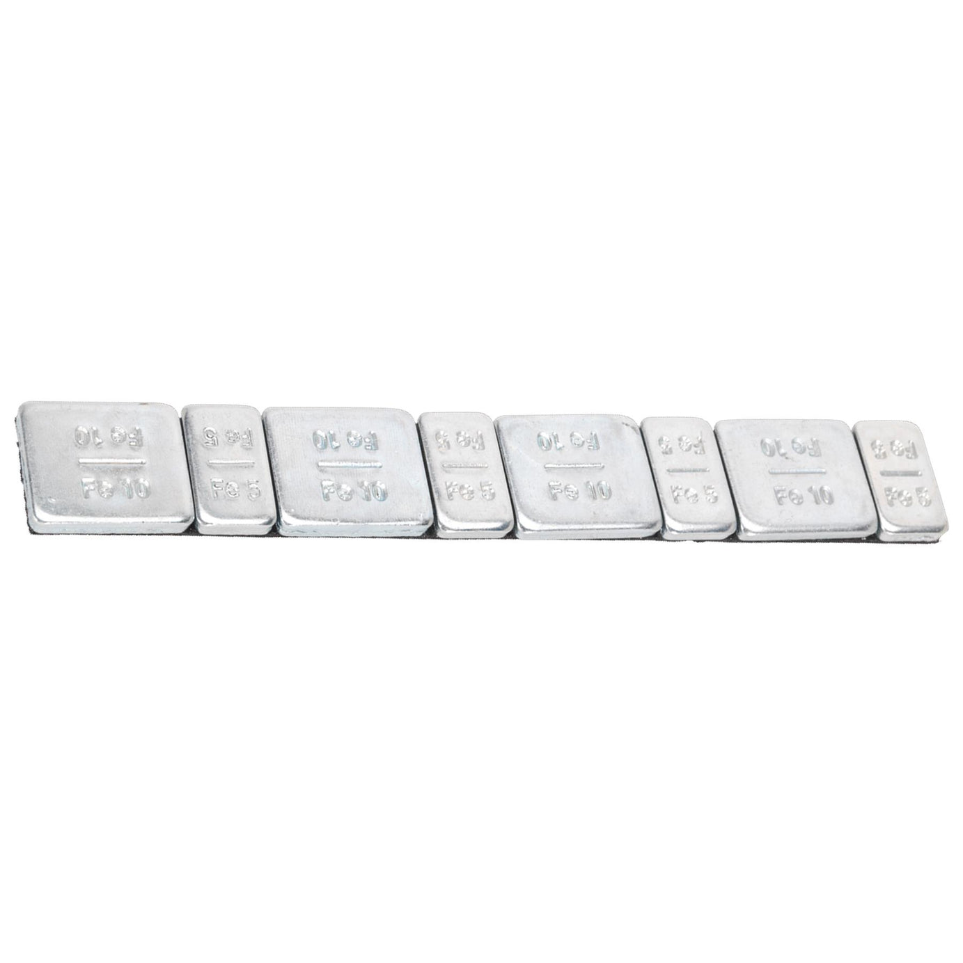 Wheel Weight 5 & 10g Adhesive Zinc Plated Steel Pk of 100x8 Sealey