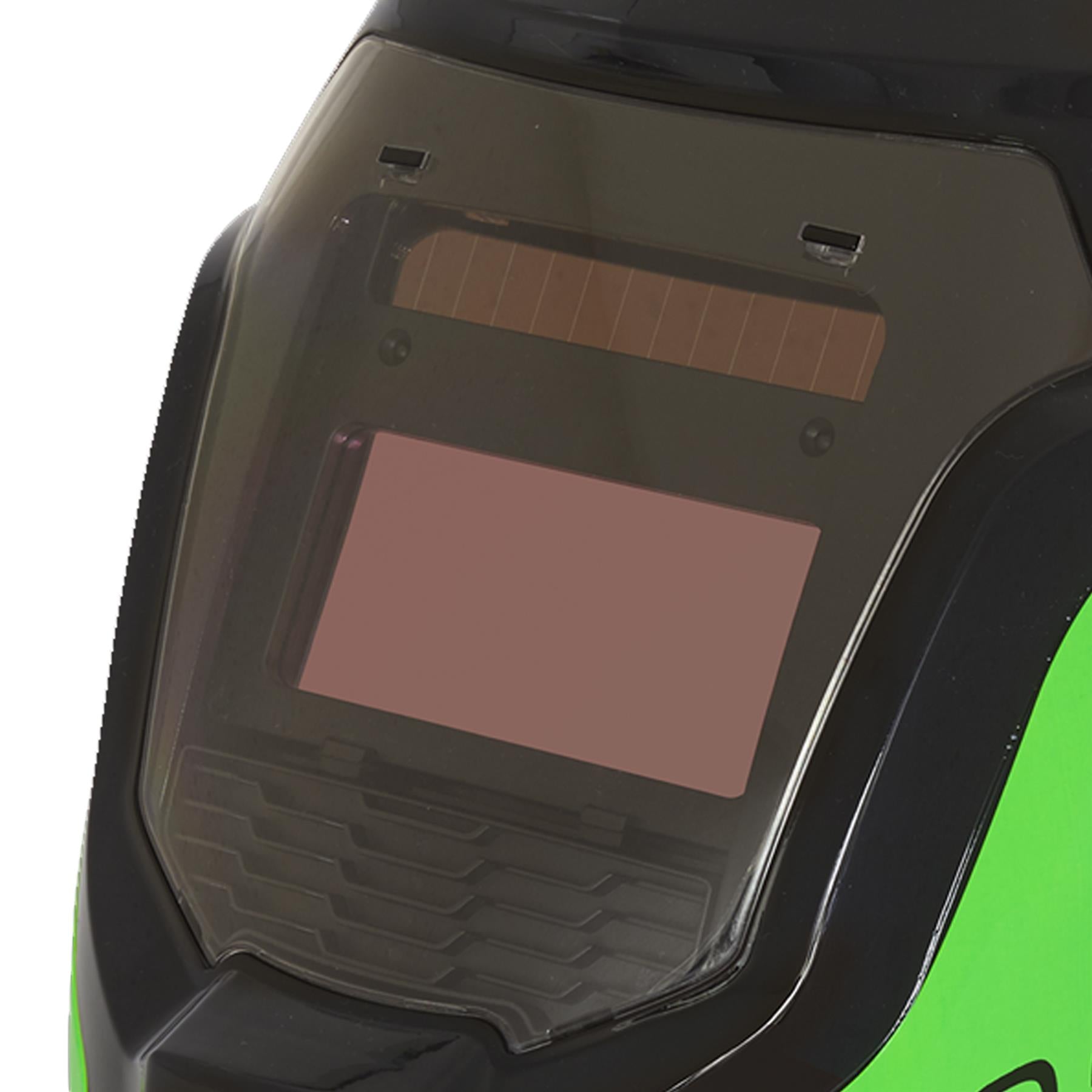 Sealey Welding Helmet Auto Darkening - Shade 9-13 - Green