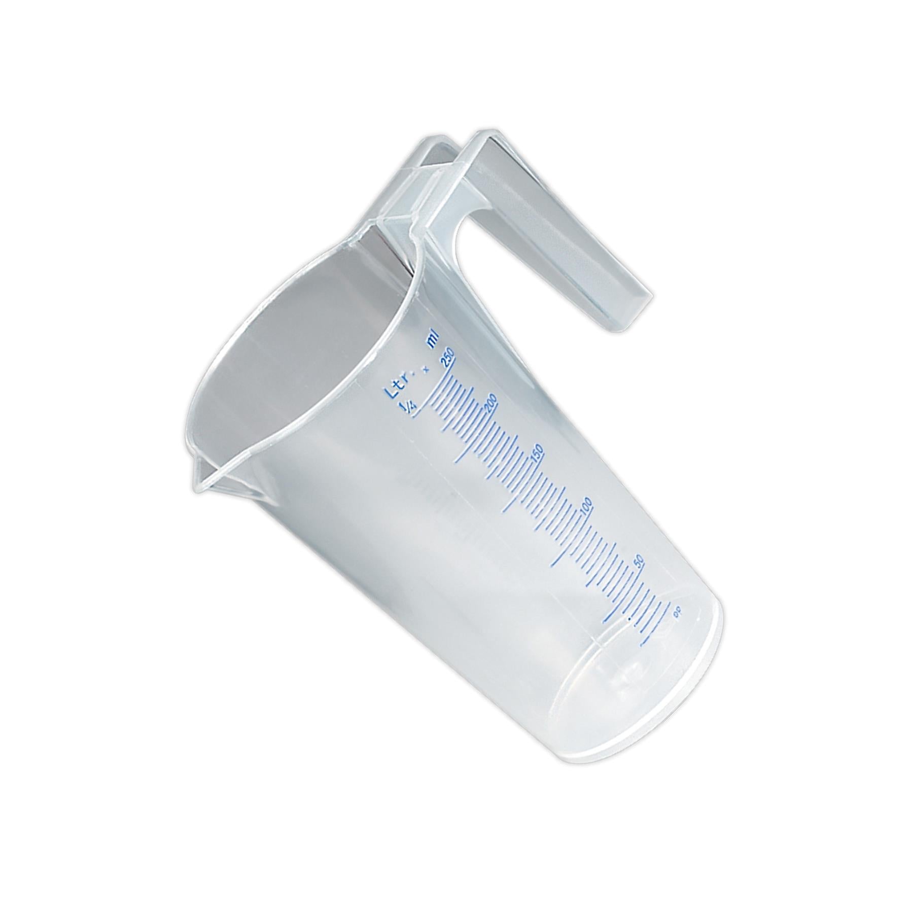 Sealey Measuring Jug Translucent 0.25L