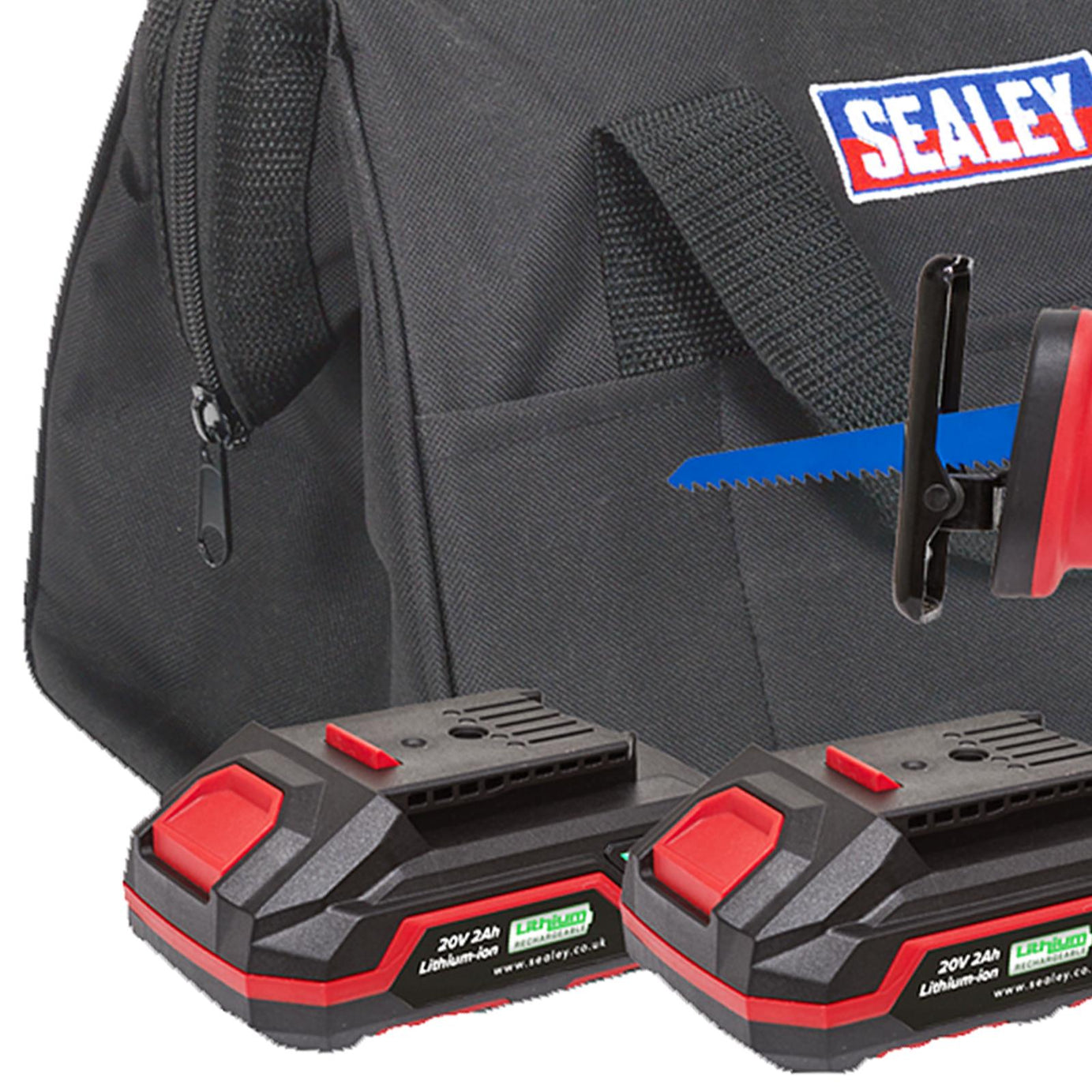 Sealey Cordless Reciprocating Saw Kit 20V SV20 Series - 2 Batteries