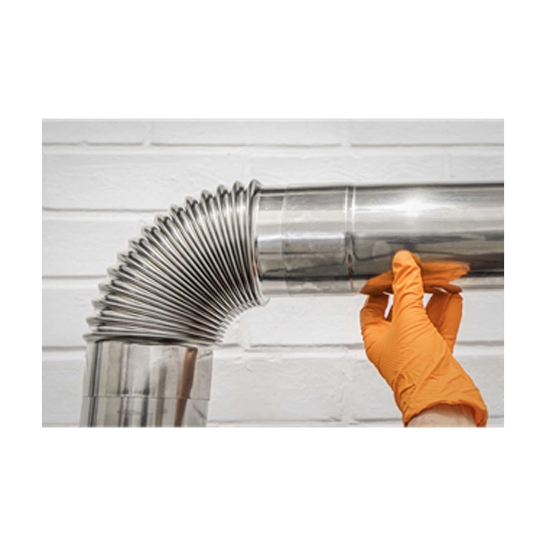Sealey Stainless Steel Exhaust/Flue 90� Bend for IR13/IR16 �100mm