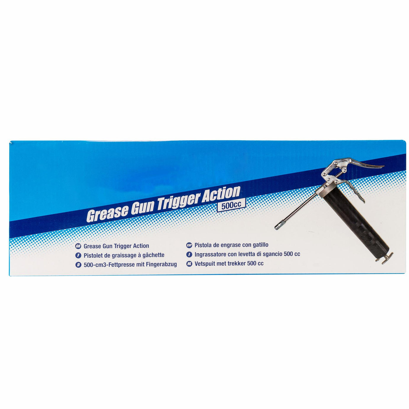 Grease Gun Trigger Action - 500cc Accepts Standard 400G Grease Cartridges