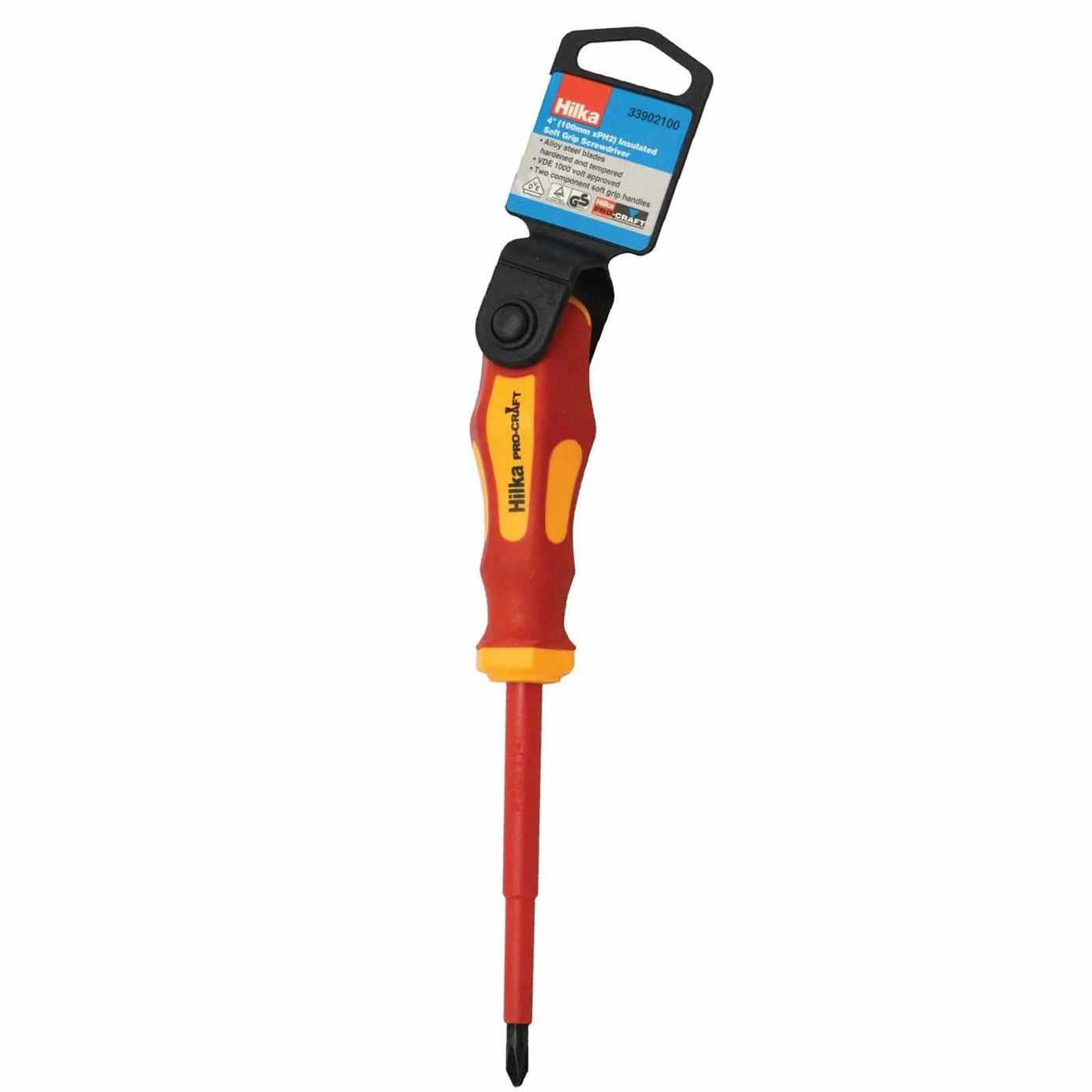 Hika VDE Screwdriver 100mm PH2