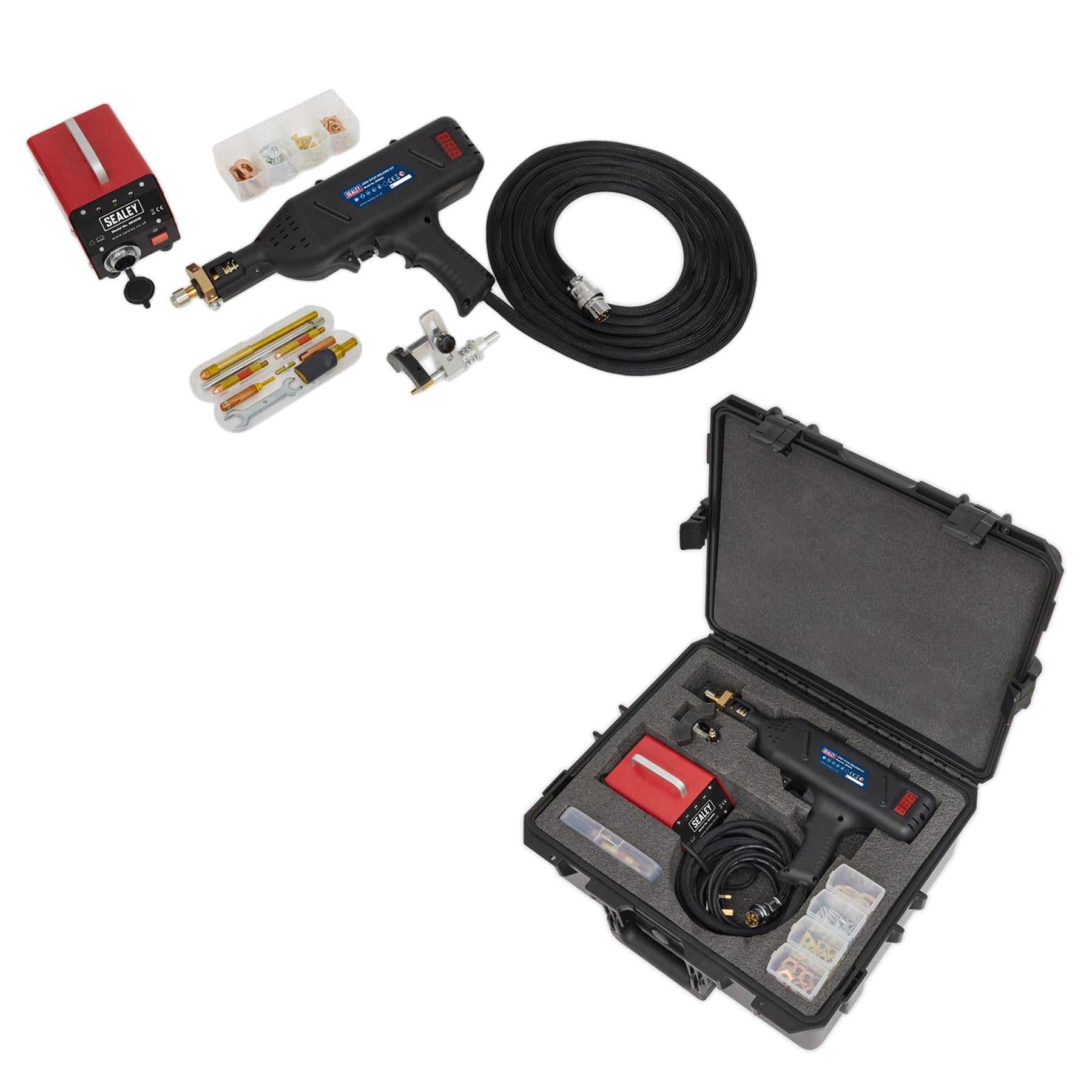 Sealey Stud Weding Kit 230V For Use On Steel or aluminium