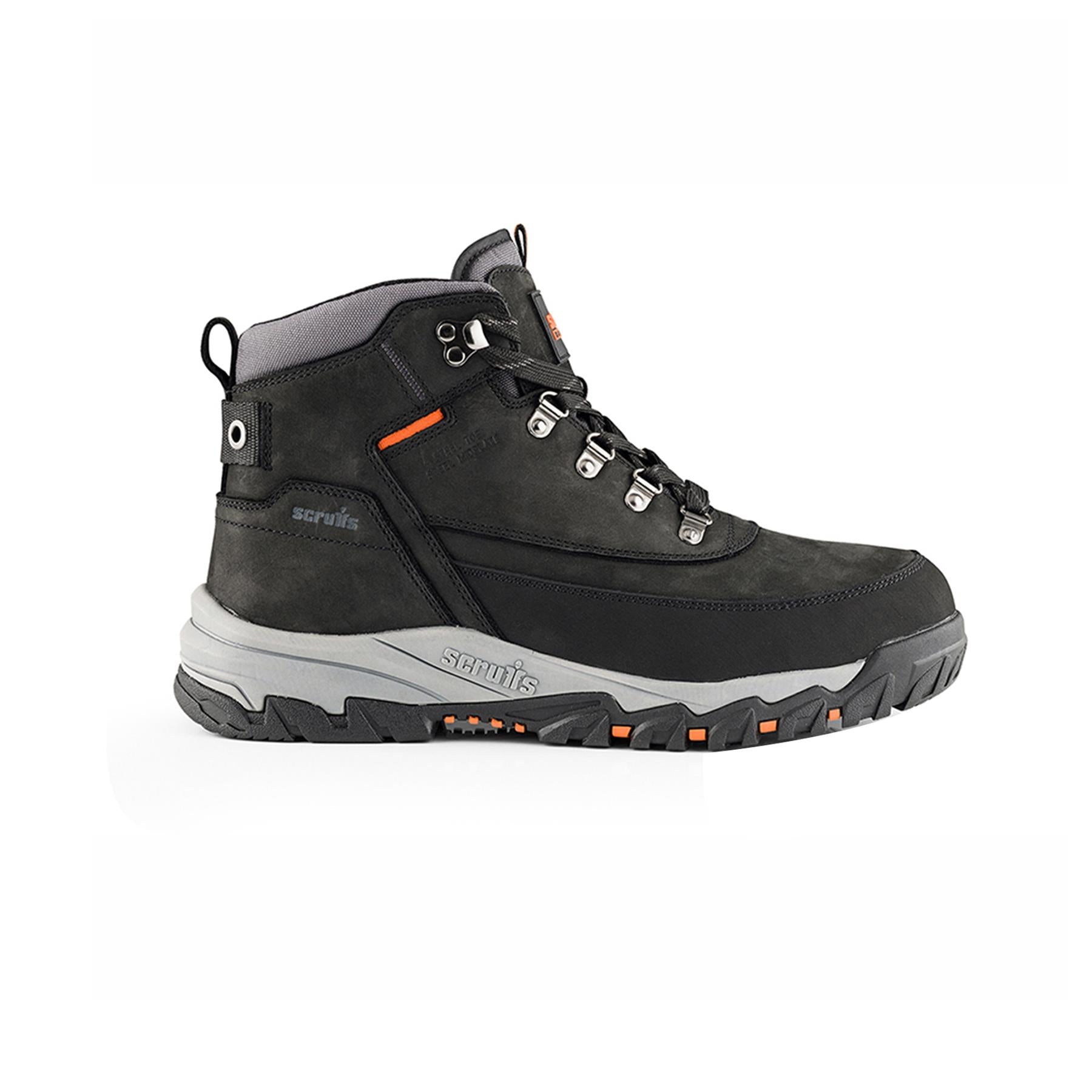 Scruffs Scarfell Safety Boots Black Size 10 / 44 Slip-Resistant