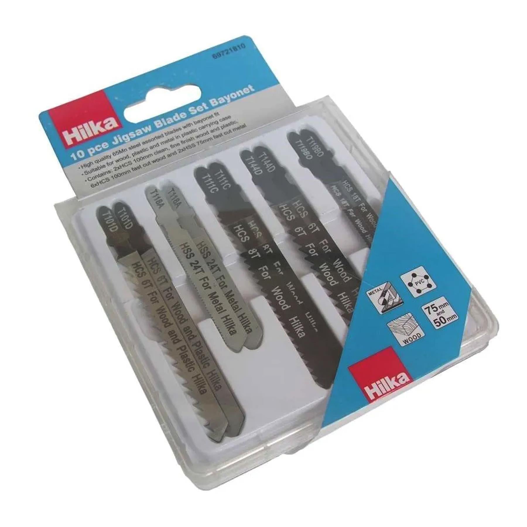 Bayonet Jigsaw Blade Set