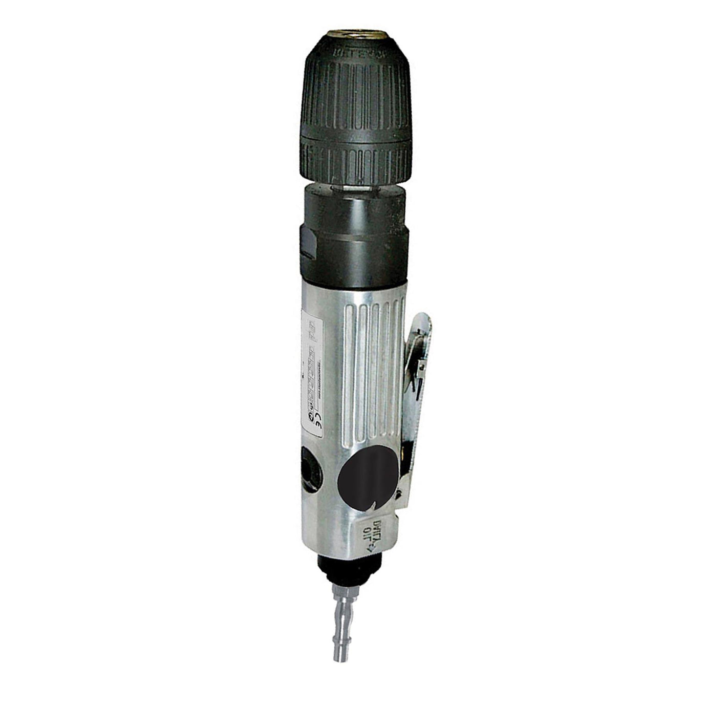 Straight Air Drill 10mm Keyless Chuck Mechanics Air Tools Lightweight & Compact