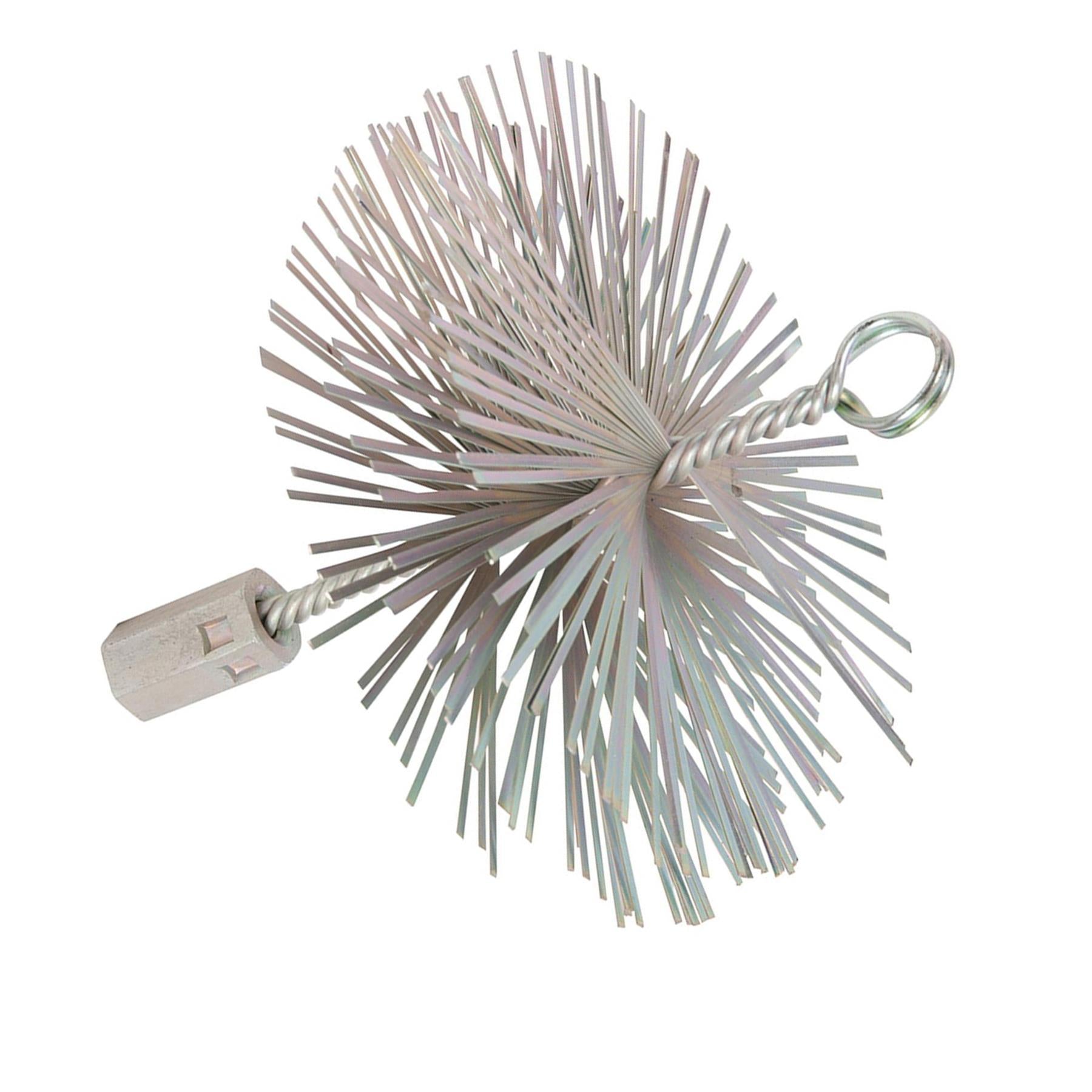 Wire Tube Brush 150mm Ceramic Chimney Chute Flue Cleaning Remove Debris Dirt