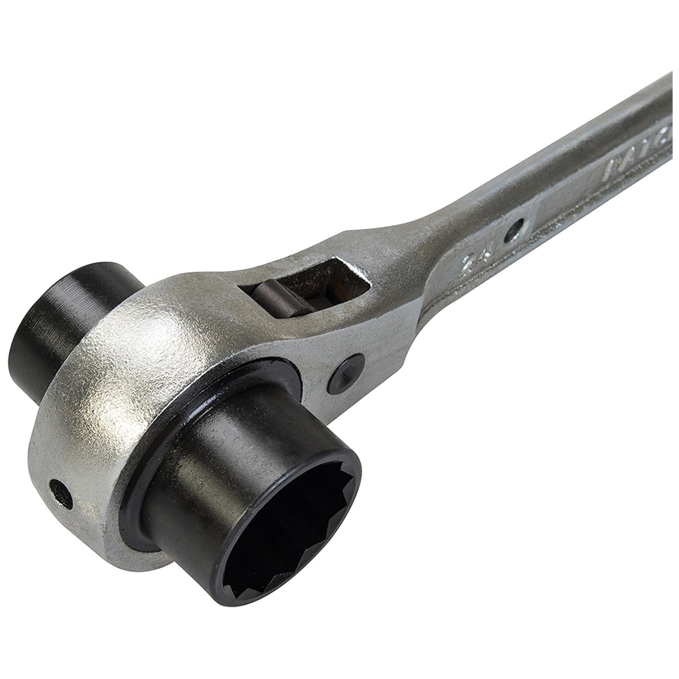 King Dick Heavy Duty Ratchet Podger Scaffolding Spanners Metric 19 x 24mm Heads