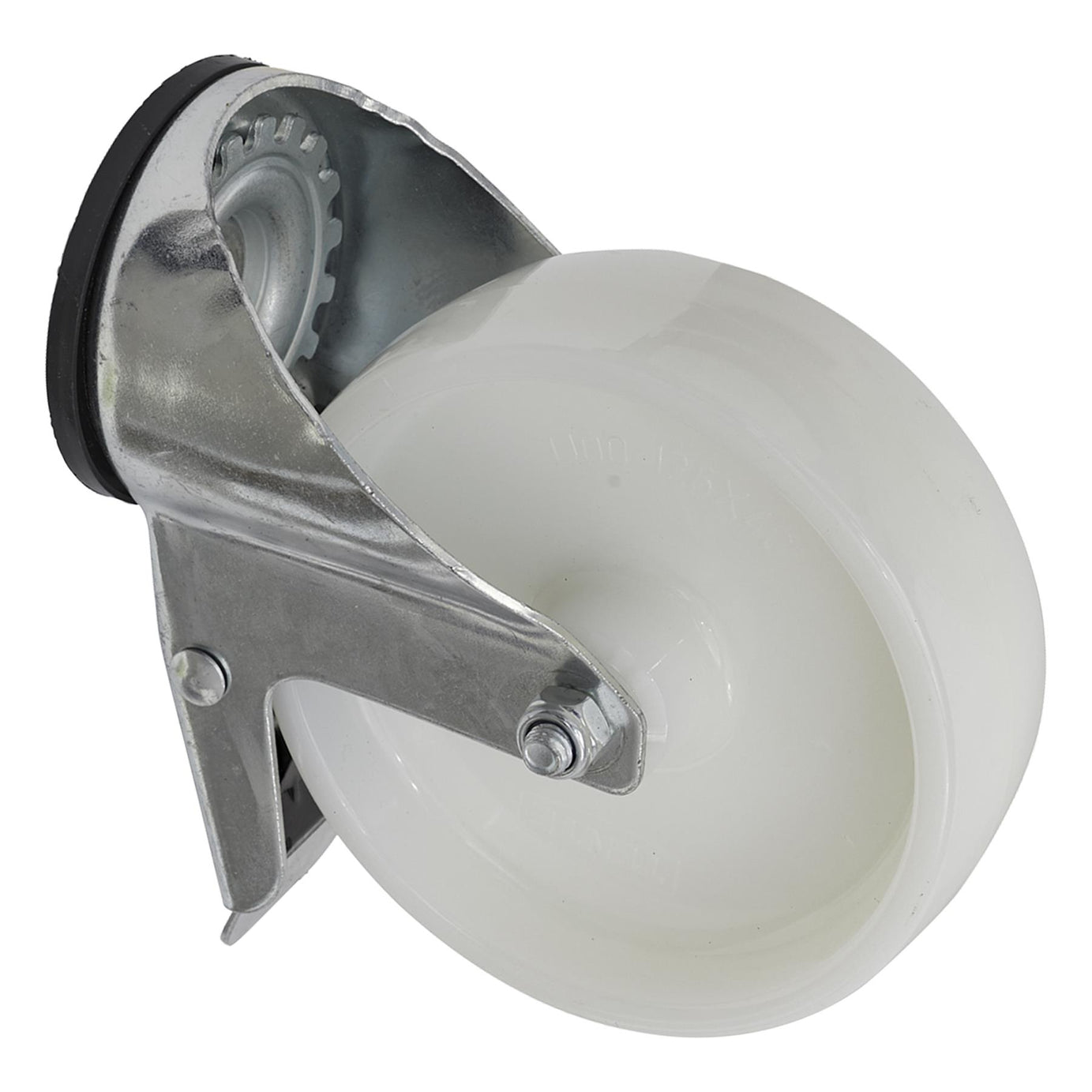 Sealey Castor Wheel Bolt Hole Swivel with Total Lock 125mm