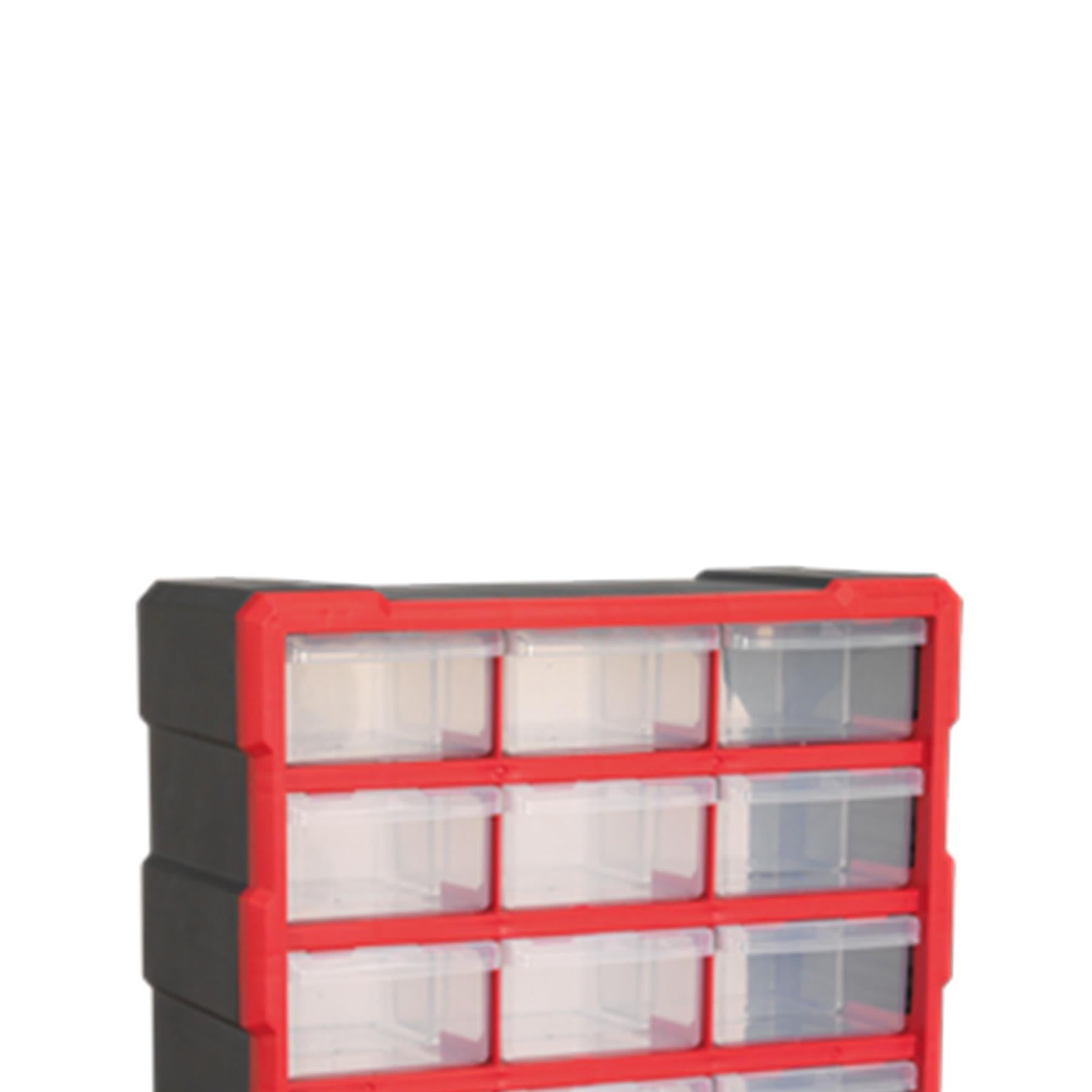 Sealey Cabinet Box 18 Drawer - Red/Black