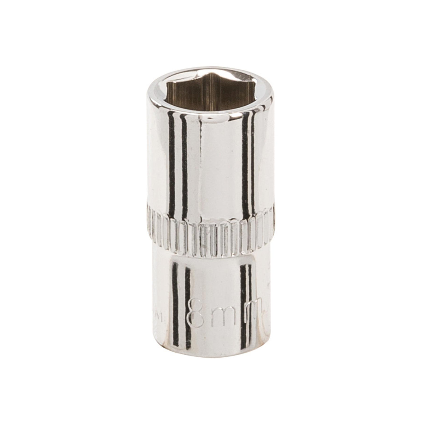 Quality Socket 1/4" Drive Metric Hex Square 8mm Individual Hex Polished Crv