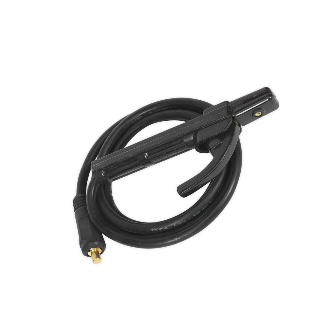 MMA Electrode Holder with 2m 25mm Cable & Dinse Connector. Sealey