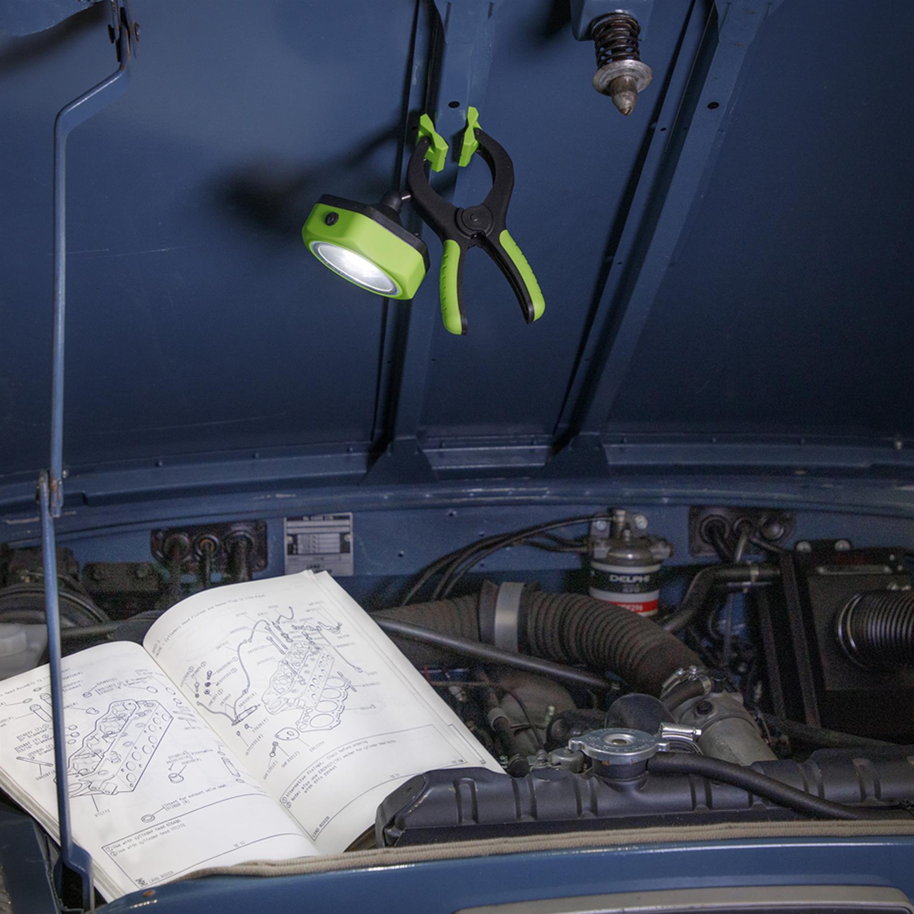 Sealey Work Light with Clamp 3W COB LED