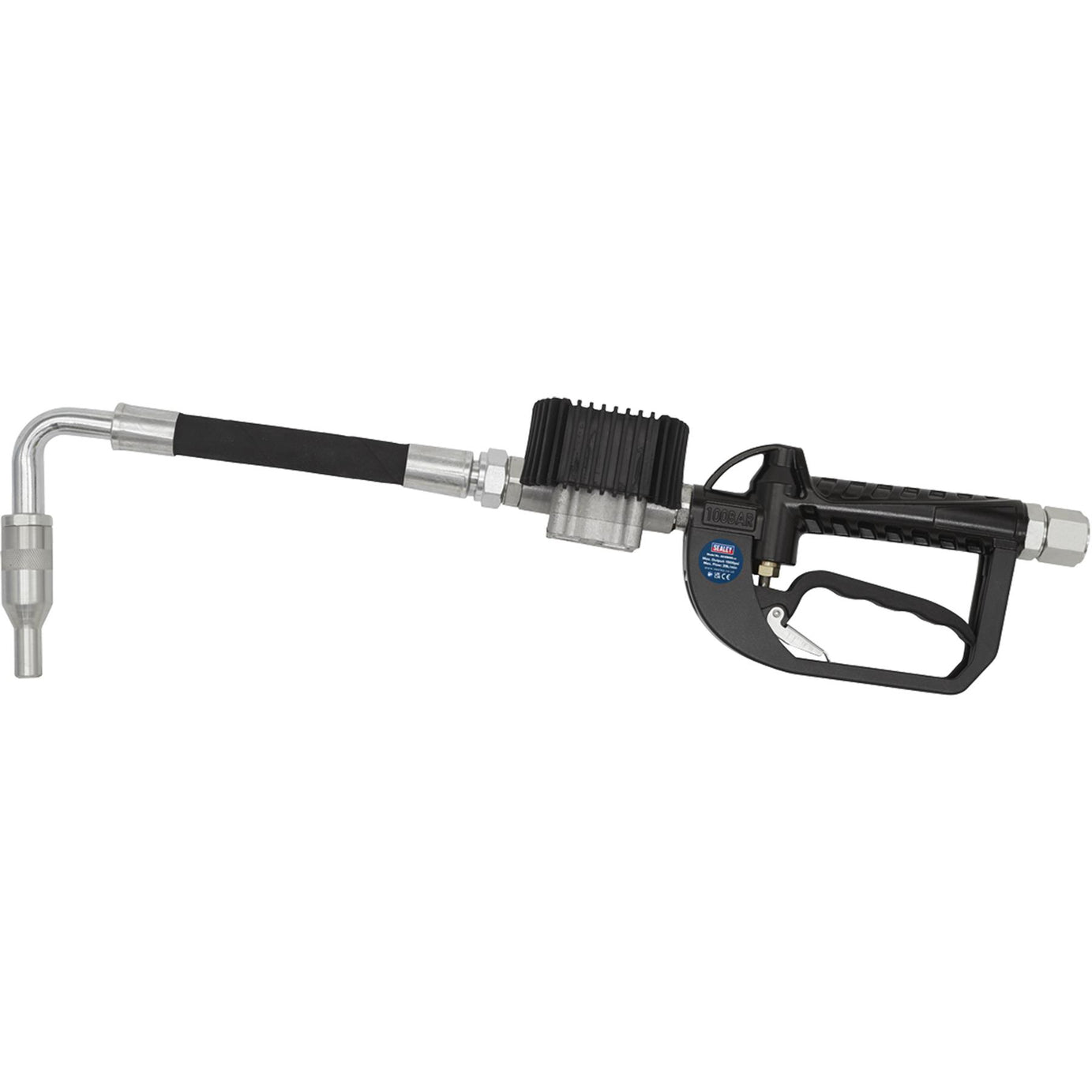 Sealey Oil Hose End Gun with Digital Meter LCD Display AK4565D