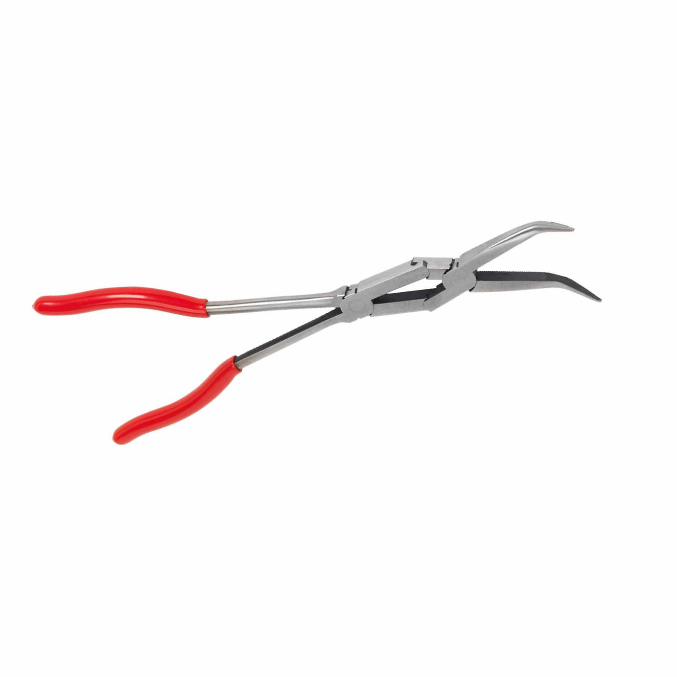 Sealey Needle Nose Pliers 45° Double Joint Long Reach 335mm