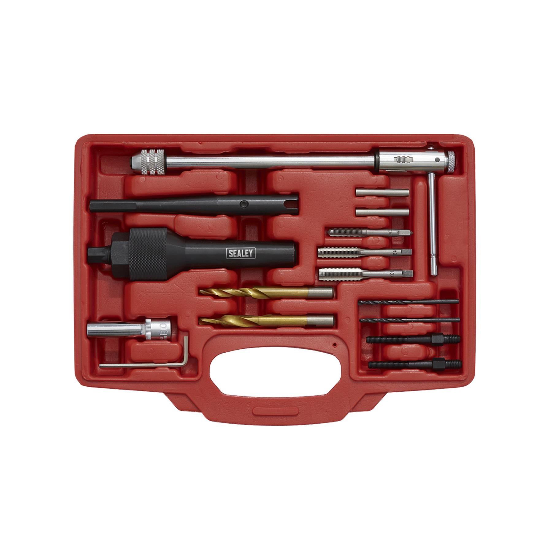 Sealey Damaged Glow Plug Removal Set 8 & 10mm Storage Case