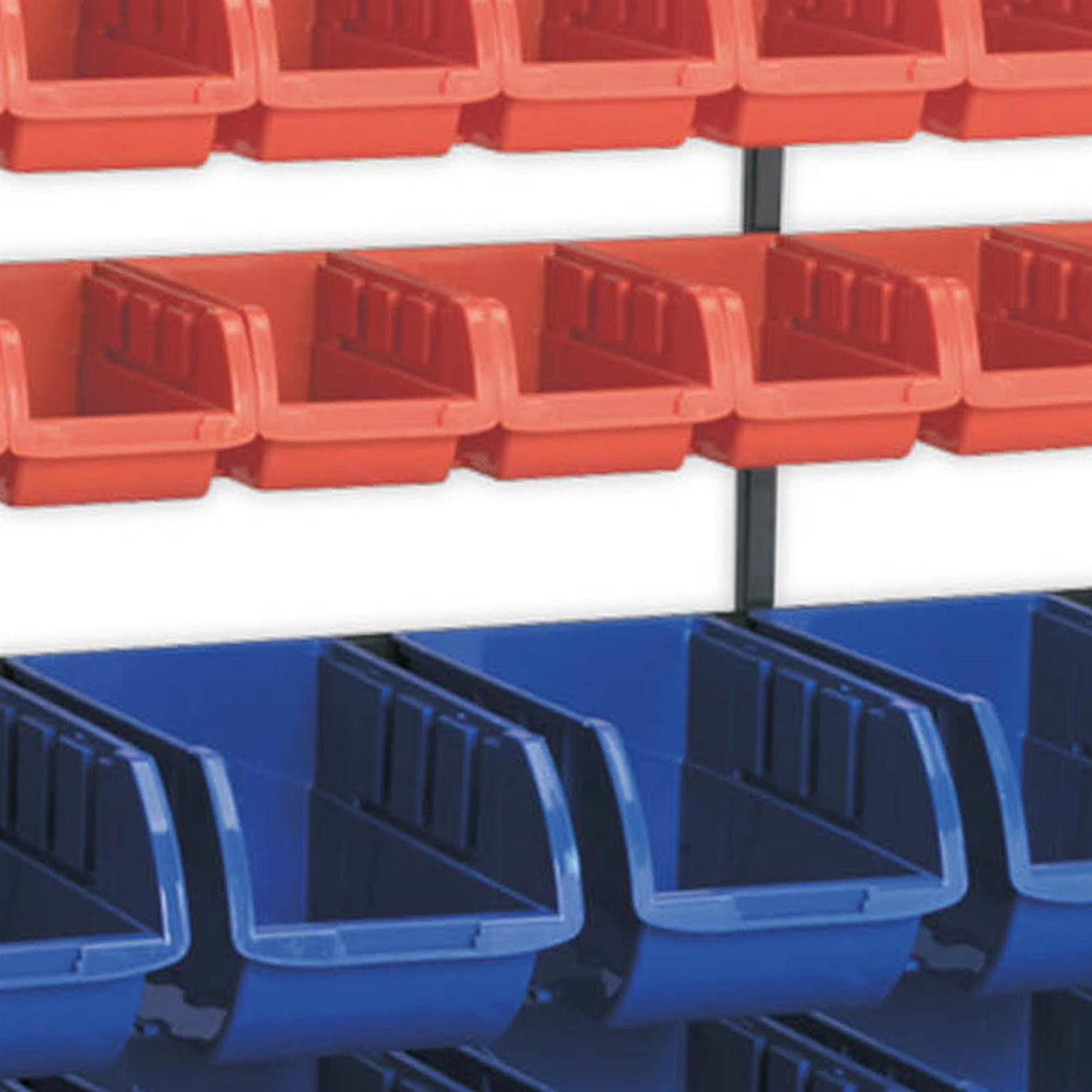 Sealey Bin Storage System 47 Bins Steel racking Blue