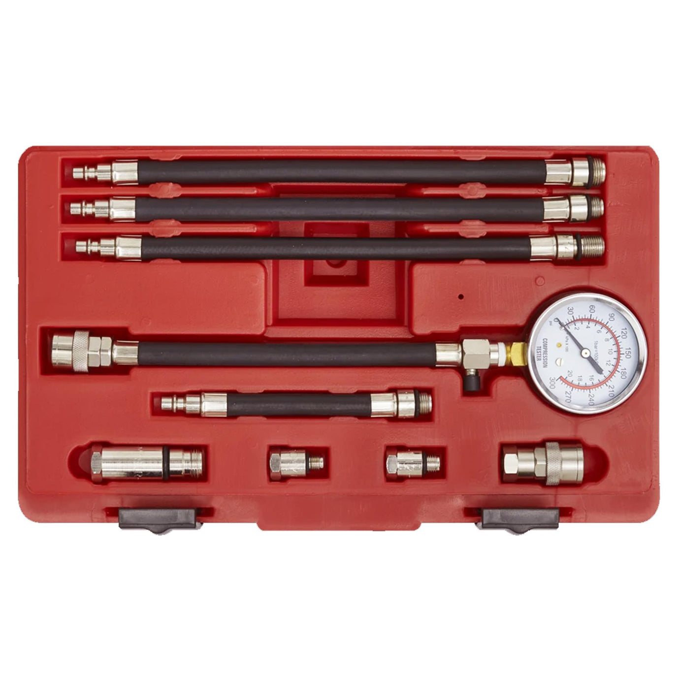 Sealey Petrol Compression Test Kit 10pc For Petrol Cars