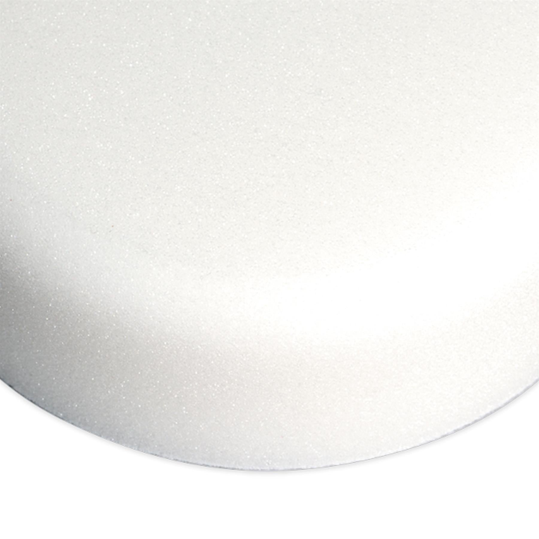 Sealey Buffing & Polishing Foam Head Hook & Loop 150x50mm Wht/Dense
